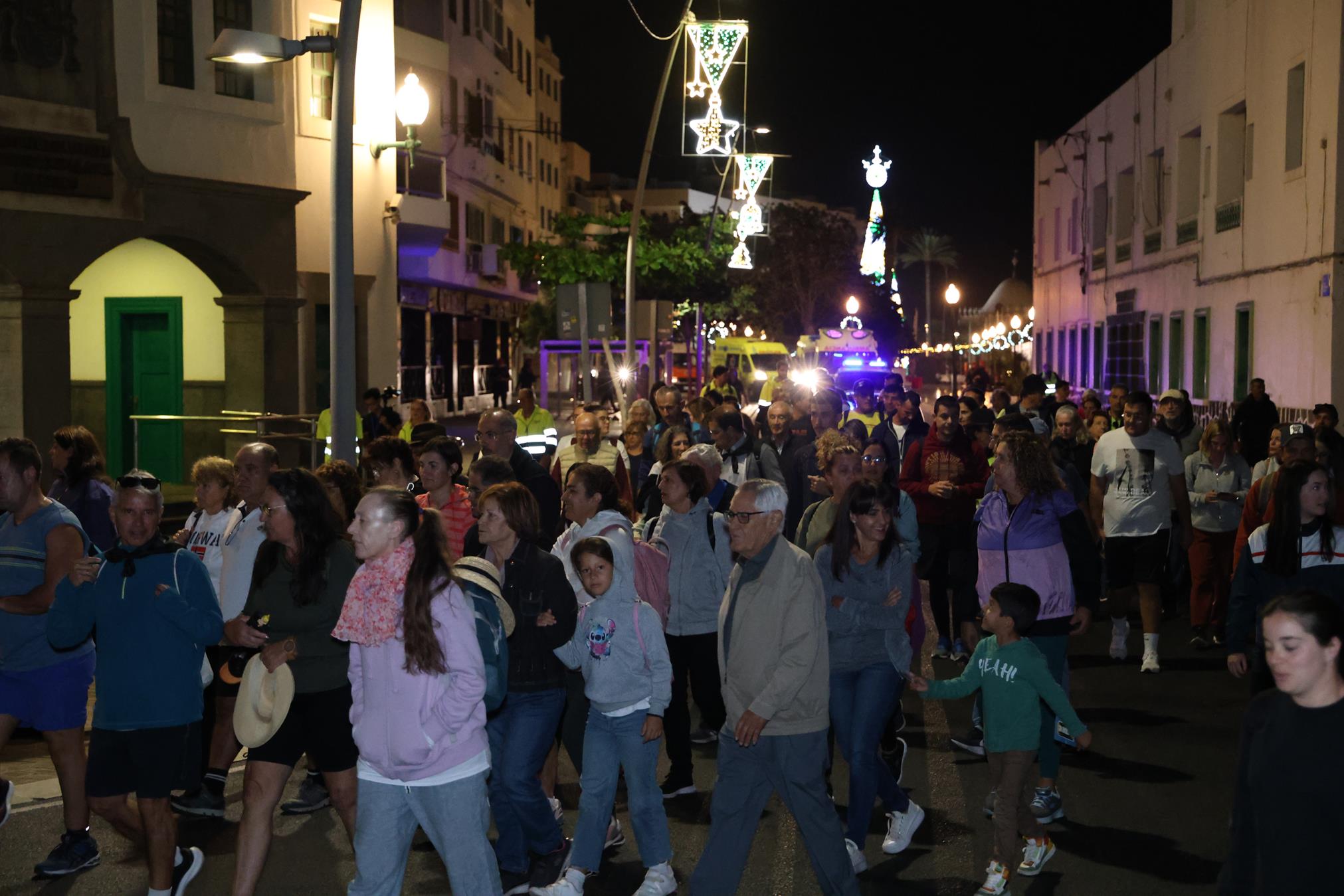Regreso de la Virgen de Los Dolores a Mancha Blanca Fotos: Juan Mateos y cedidas