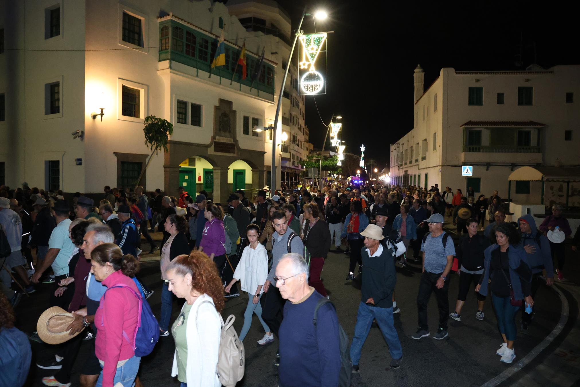 Regreso de la Virgen de Los Dolores a Mancha Blanca Fotos: Juan Mateos y cedidas
