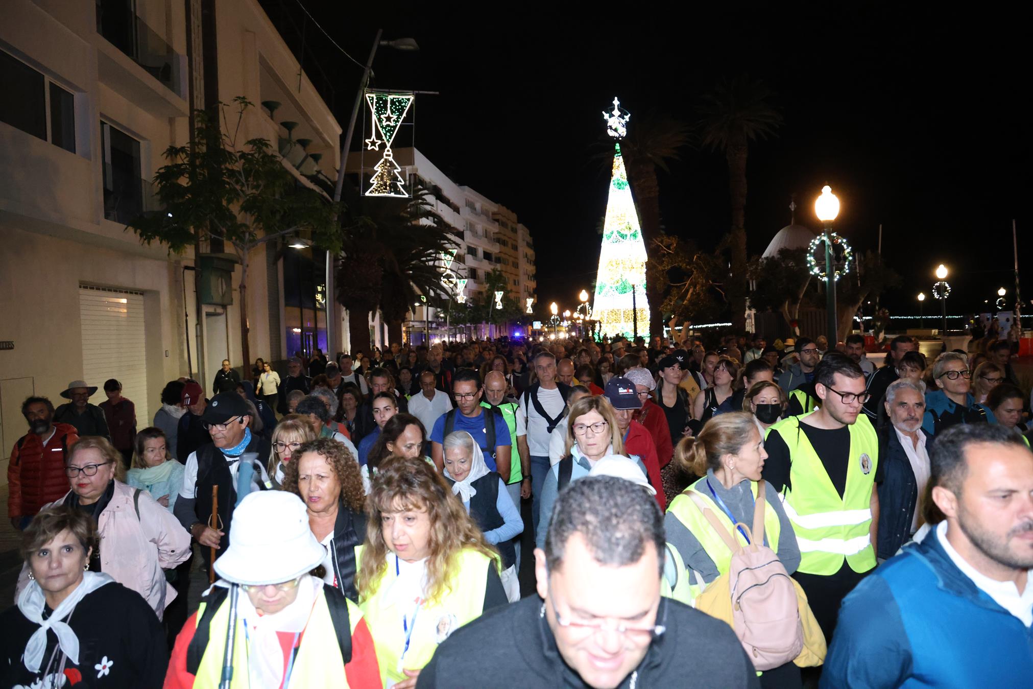 Regreso de la Virgen de Los Dolores a Mancha Blanca Fotos: Juan Mateos y cedidas
