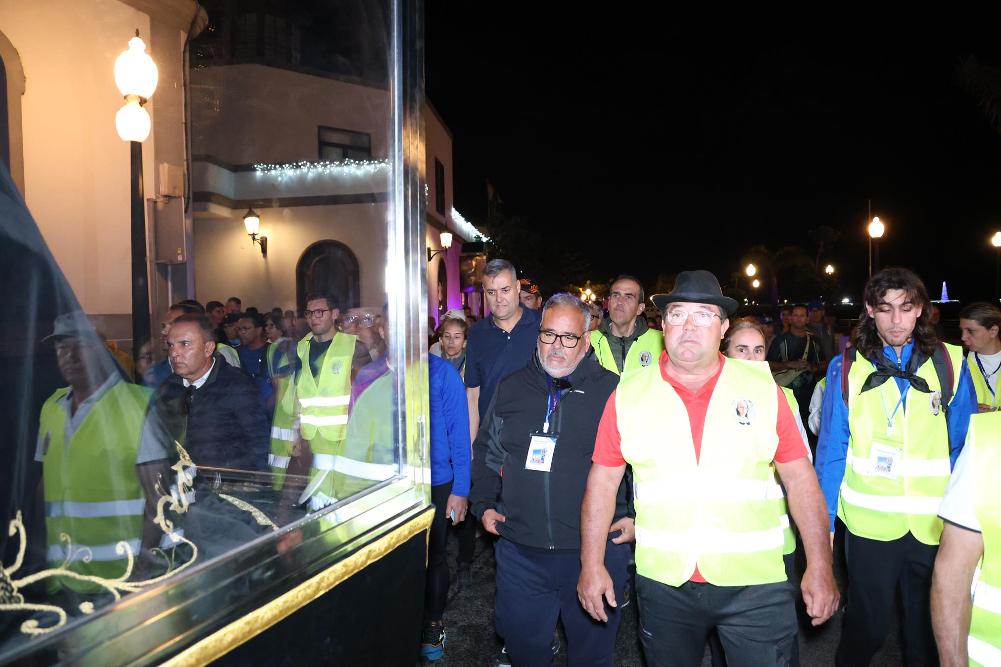 Regreso de la Virgen de Los Dolores a Mancha Blanca Fotos: Juan Mateos y cedidas