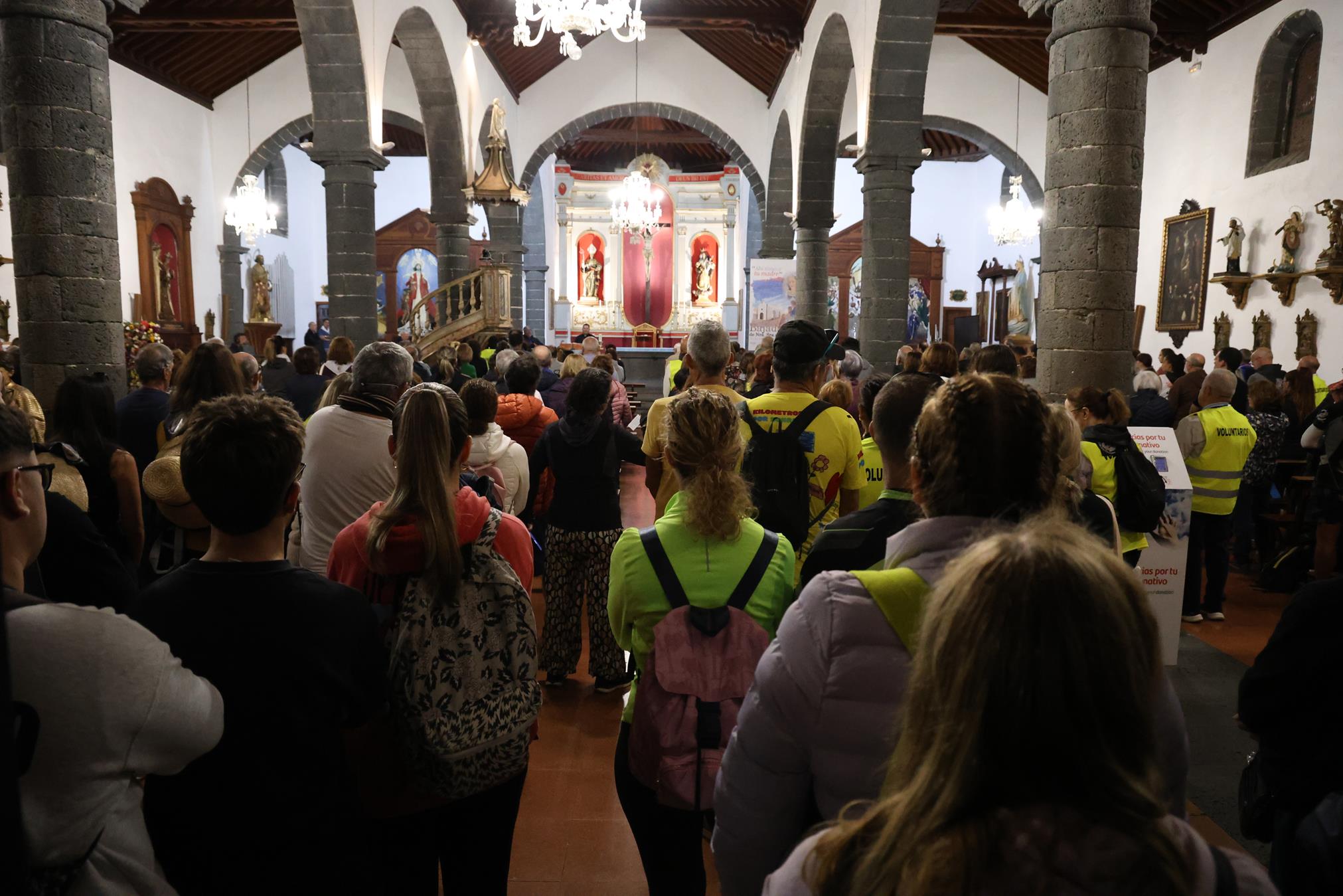 Regreso de la Virgen de Los Dolores a Mancha Blanca Fotos: Juan Mateos y cedidas