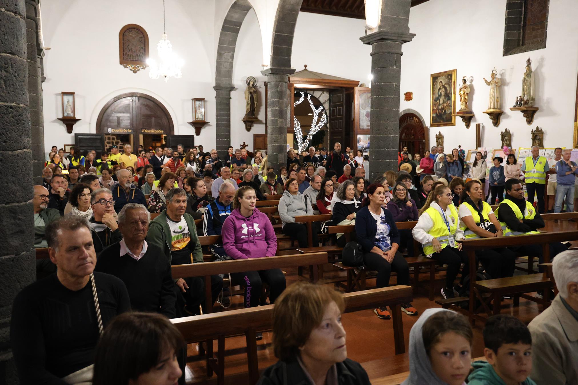 Regreso de la Virgen de Los Dolores a Mancha Blanca Fotos: Juan Mateos y cedidas