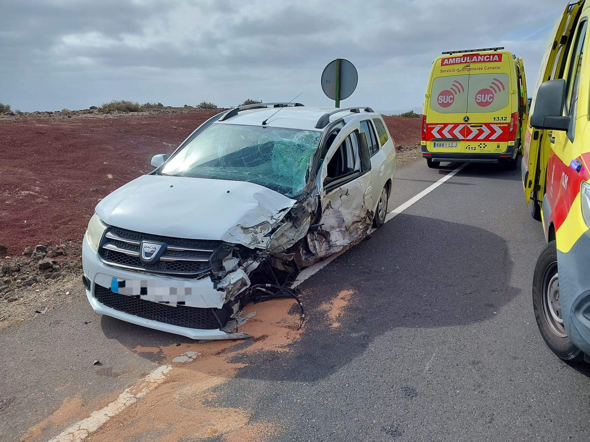 Accidente en Matagorda