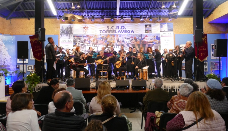 Uno de los eventos navideños en la Sociedad Torrelavega Uno de los eventos navideños en la Sociedad Torrelavega