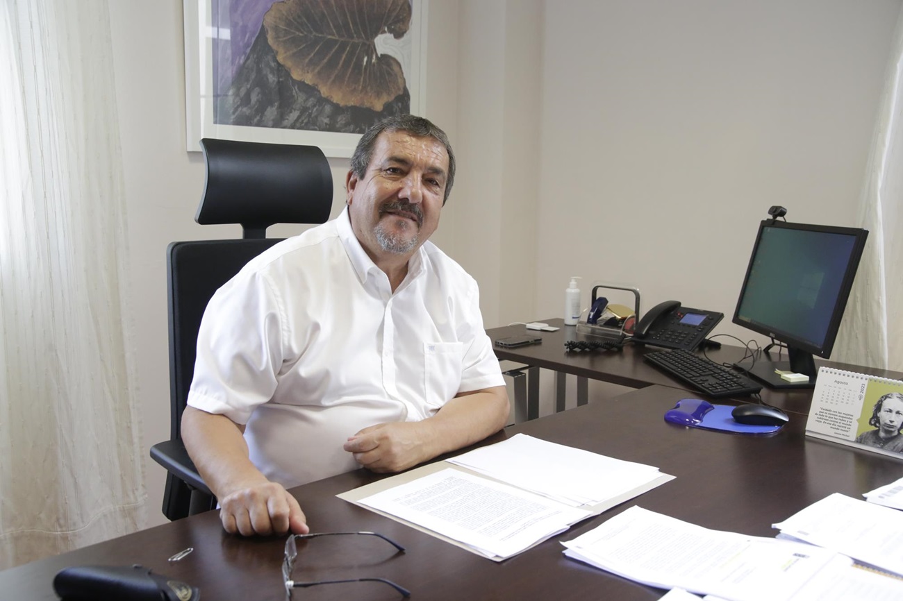 Miguel Ángel Jimenéz , consejero responsable de Recursos Humanos en el Cabildo de Lanzarote.