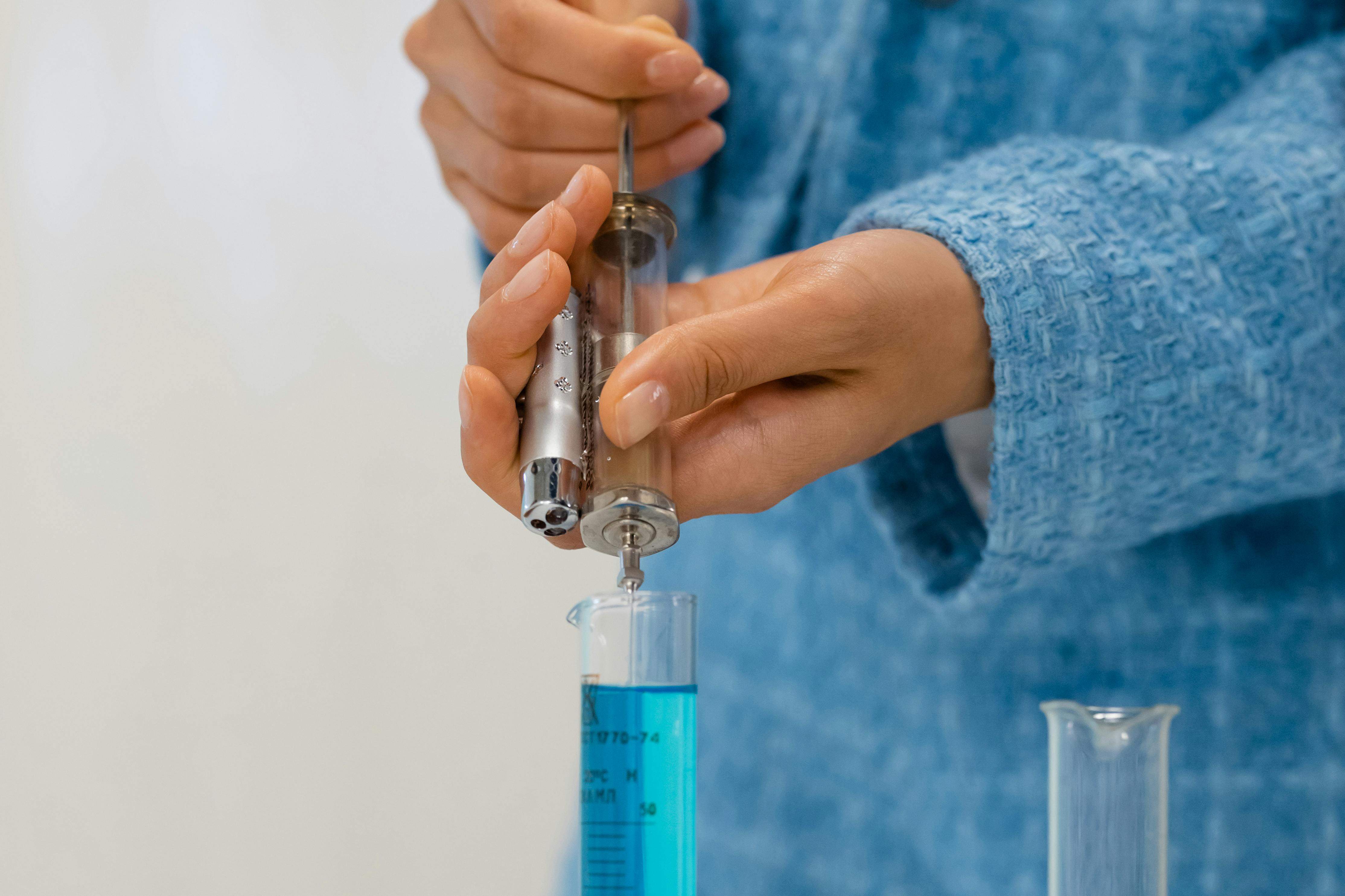 Una sanitaria. Foto: Cottonbro.