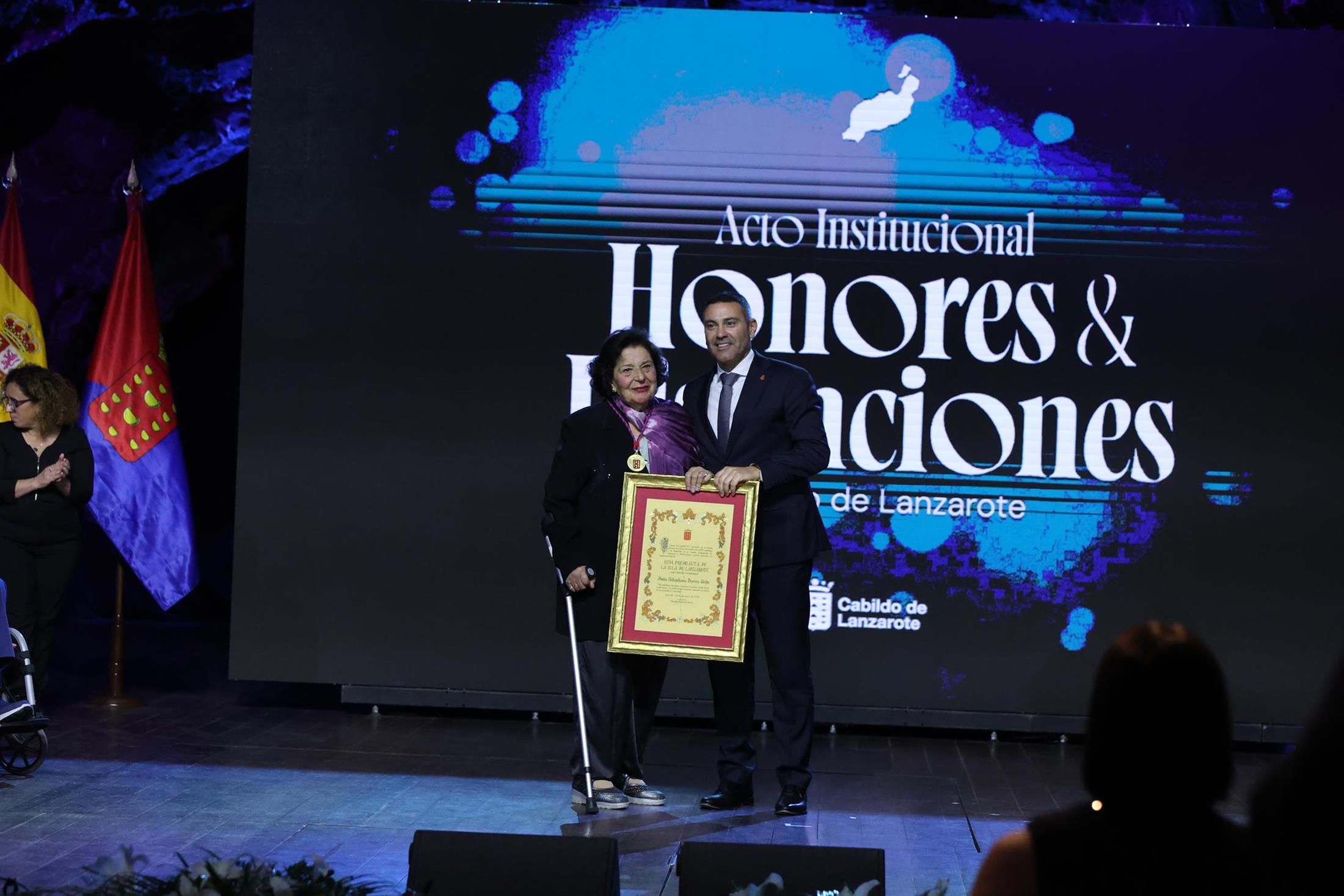 Acto Institucional de Honores y Distinciones 2024. Foto: La Voz