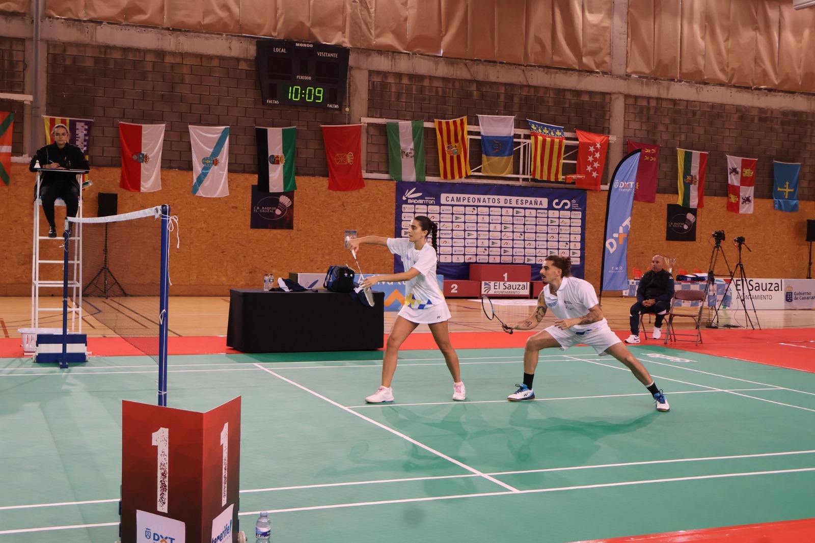 Miguel Barbado en el Campeonato de España de Selecciones.