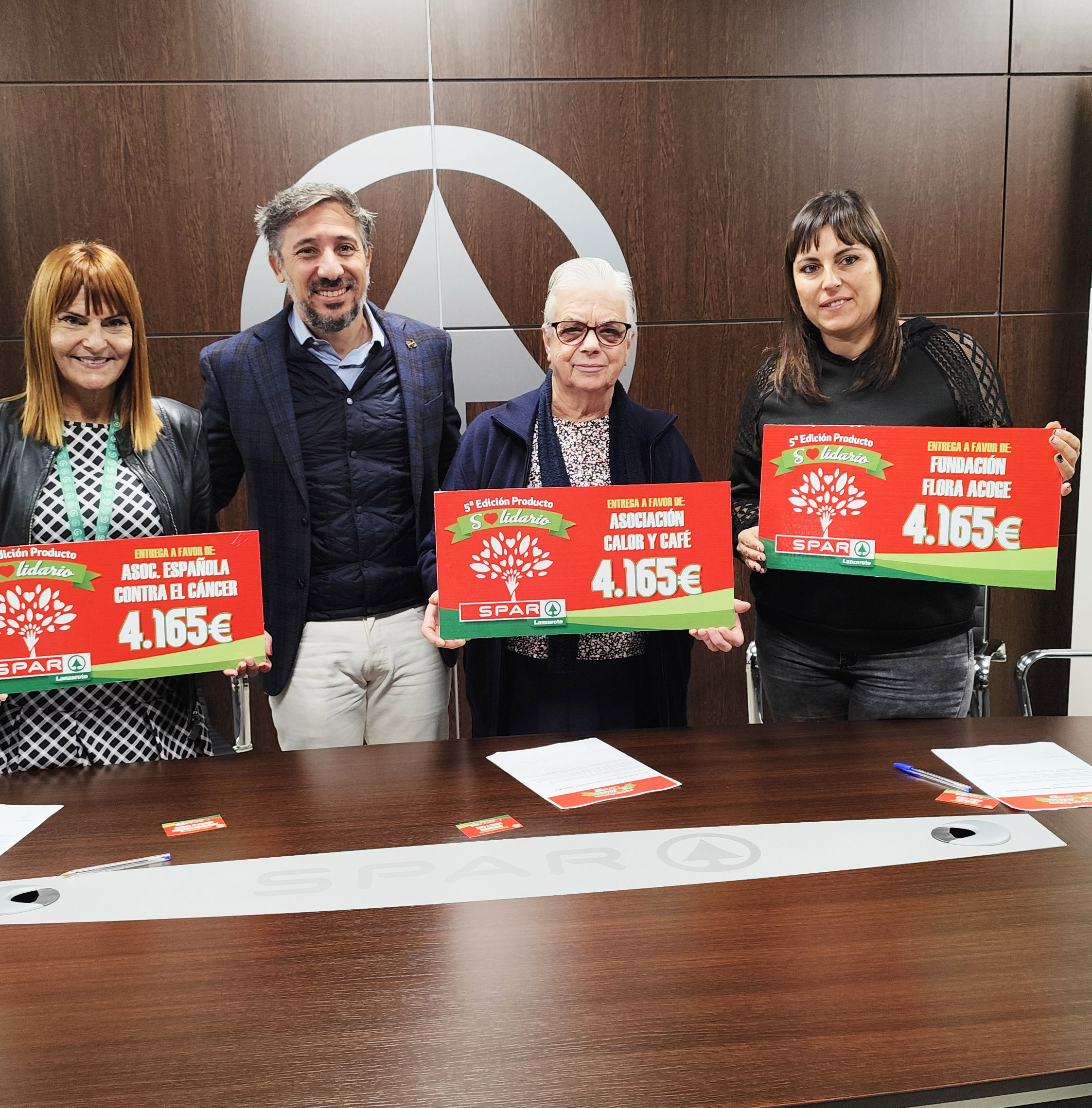 Delivery of Spar solidarity vouchers