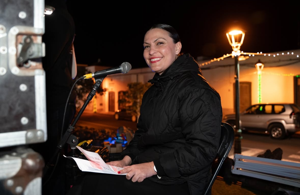 Migdalia Machín durante el evento