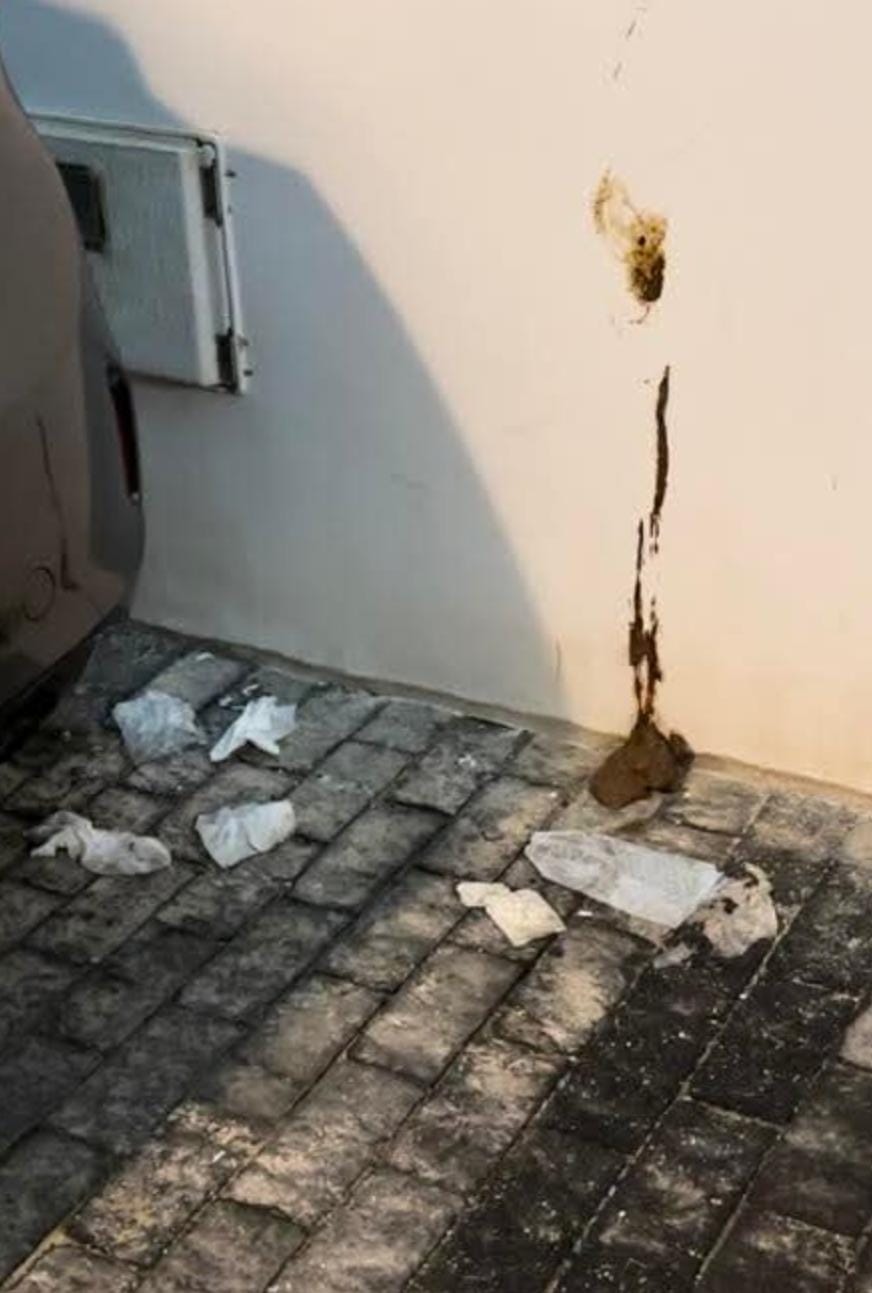 Vecinos del centro de Arrecife denuncian la presencia de orines, excrementos y vómitos en sus calles Vecinos del centro de Arrecife denuncian la presencia de orines, excrementos y vómitos en sus calles