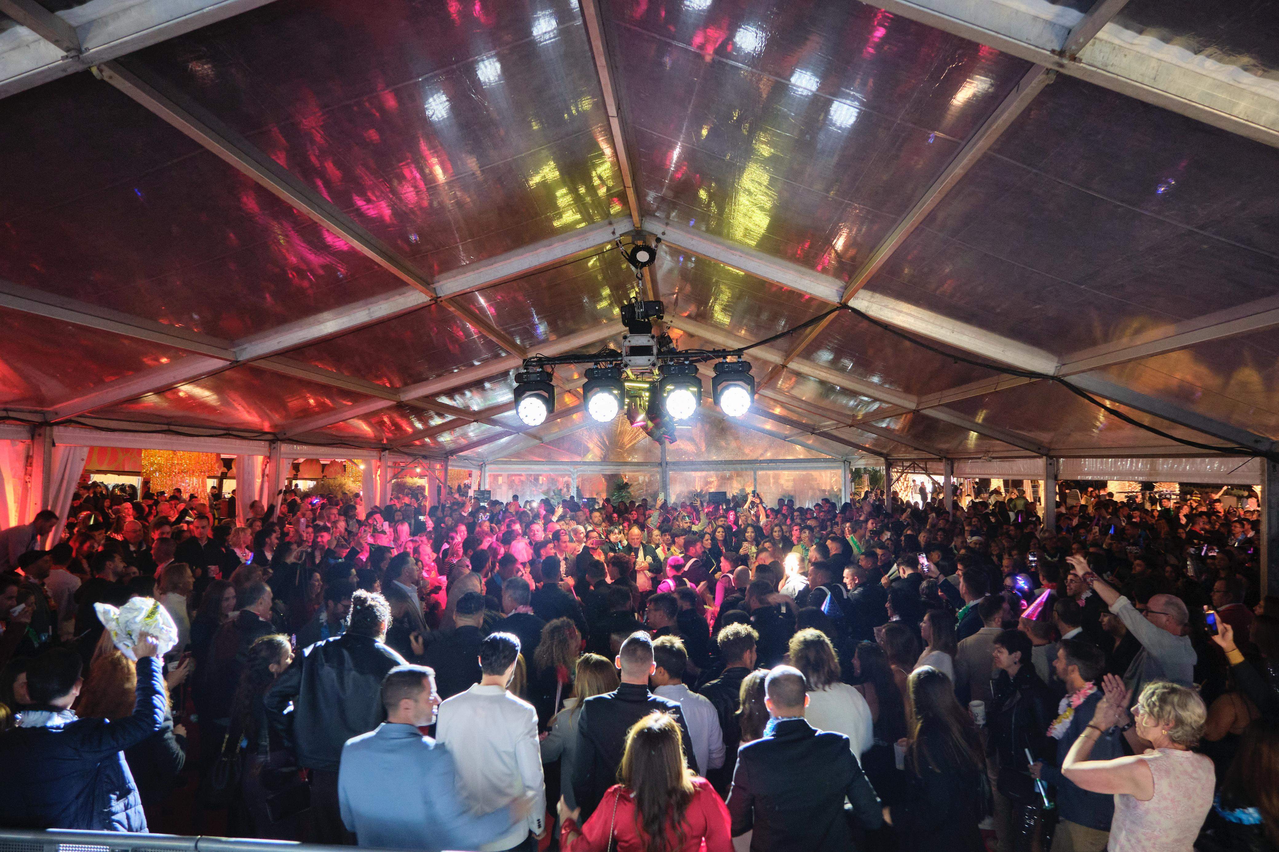 Celebración de las Campanadas de Fin de Año en el Castillo de San José. Celebración de las Campanadas de Fin de Año en el Castillo de San José.