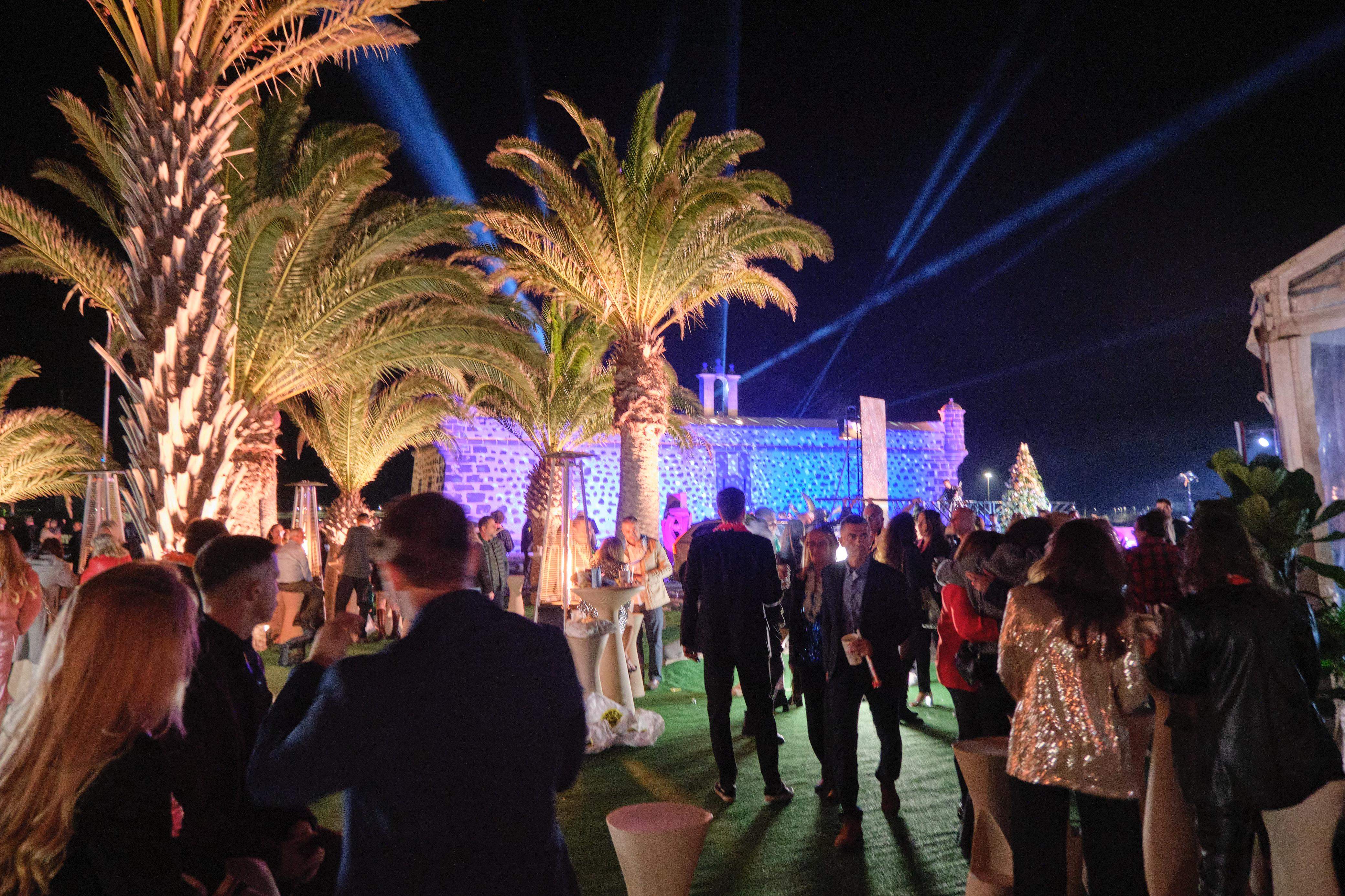 Celebración de las Campanadas de Fin de Año en el Castillo de San José. Celebración de las Campanadas de Fin de Año en el Castillo de San José.