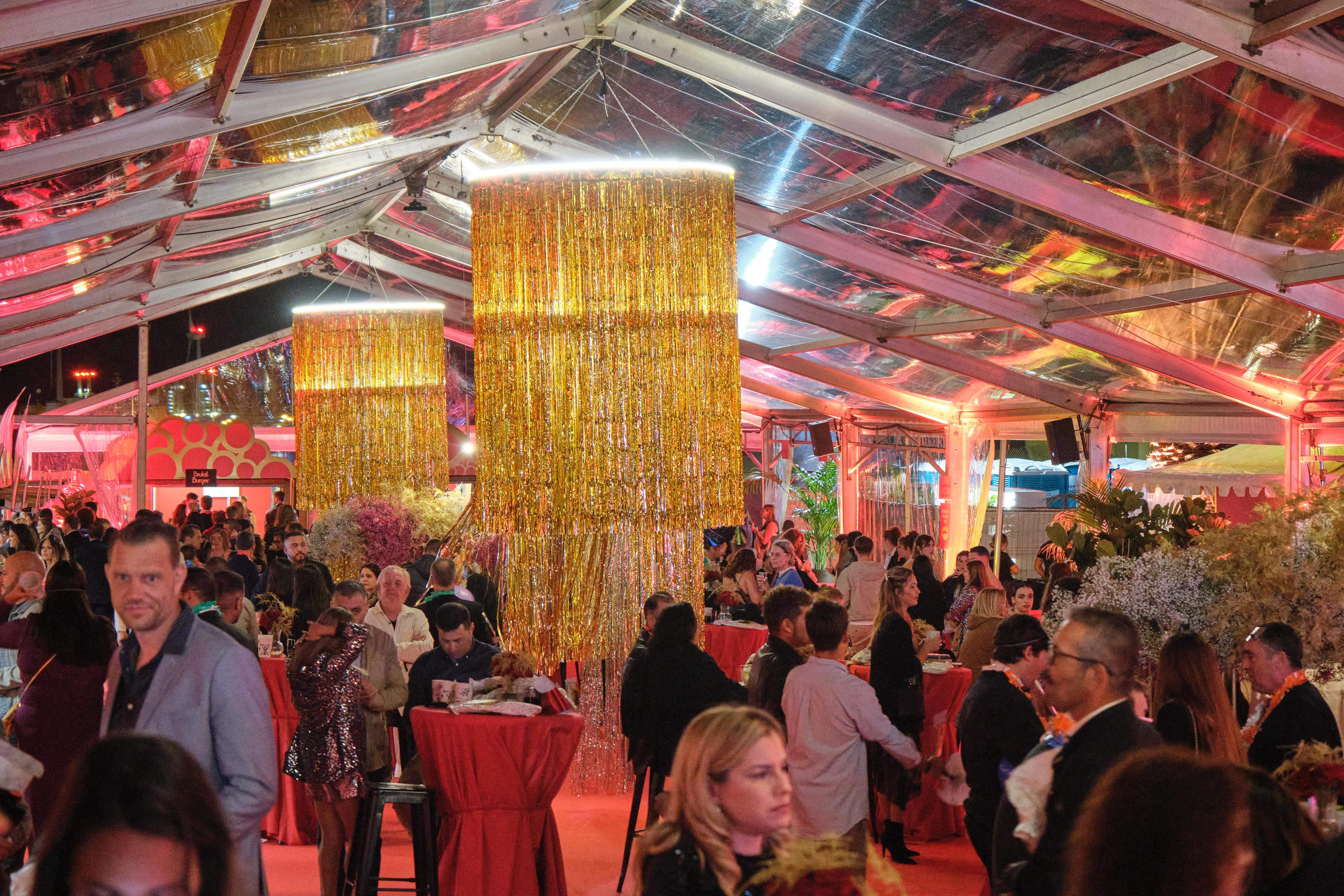 Celebración de las Campanadas de Fin de Año en el Castillo de San José. Celebración de las Campanadas de Fin de Año en el Castillo de San José.