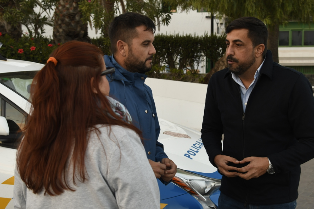 David Rocío, Eduardo Díaz y Corín Machín (CC)