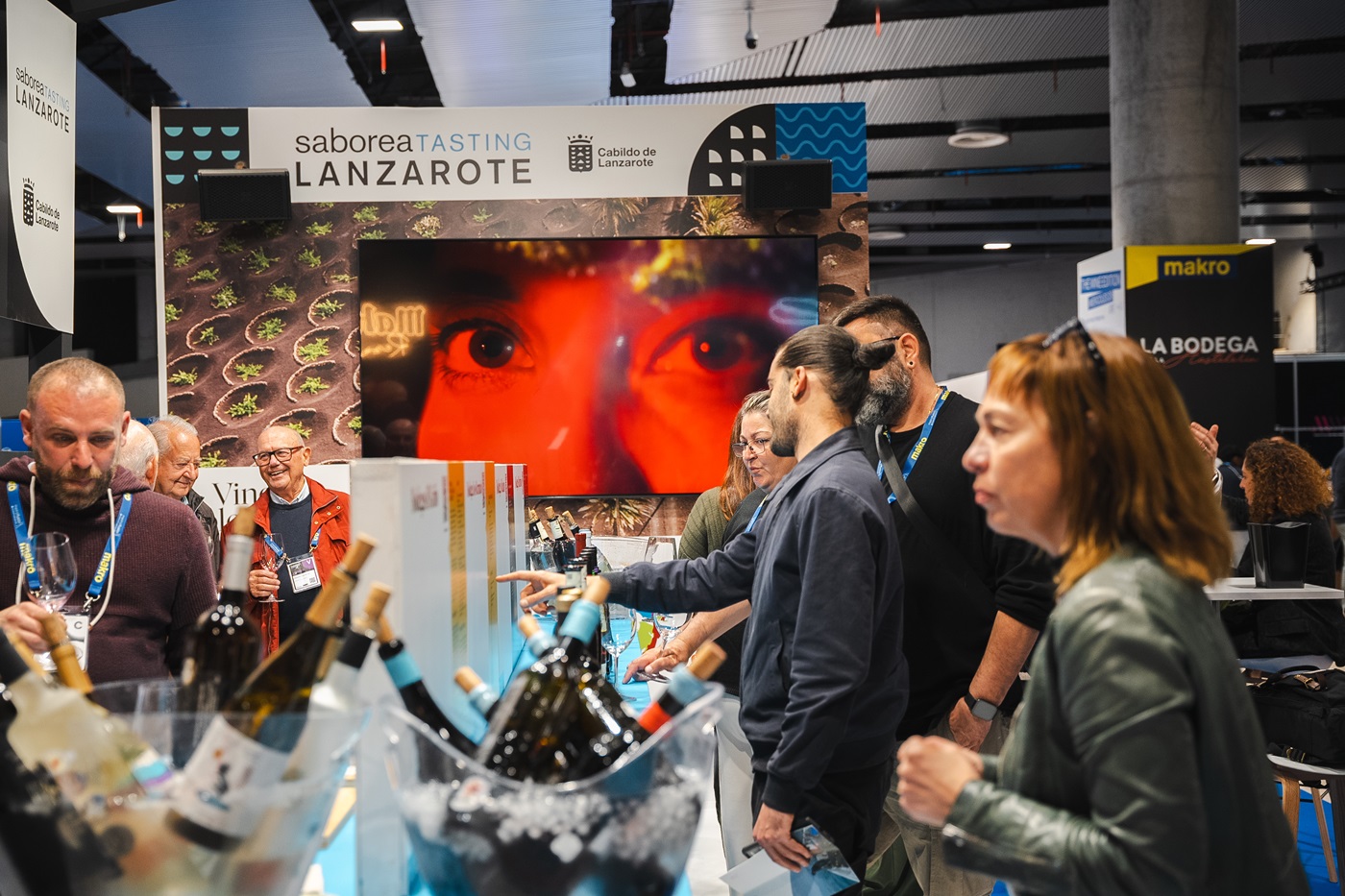 Saborea Lanzarote Stand at Madrid Fusión 2025