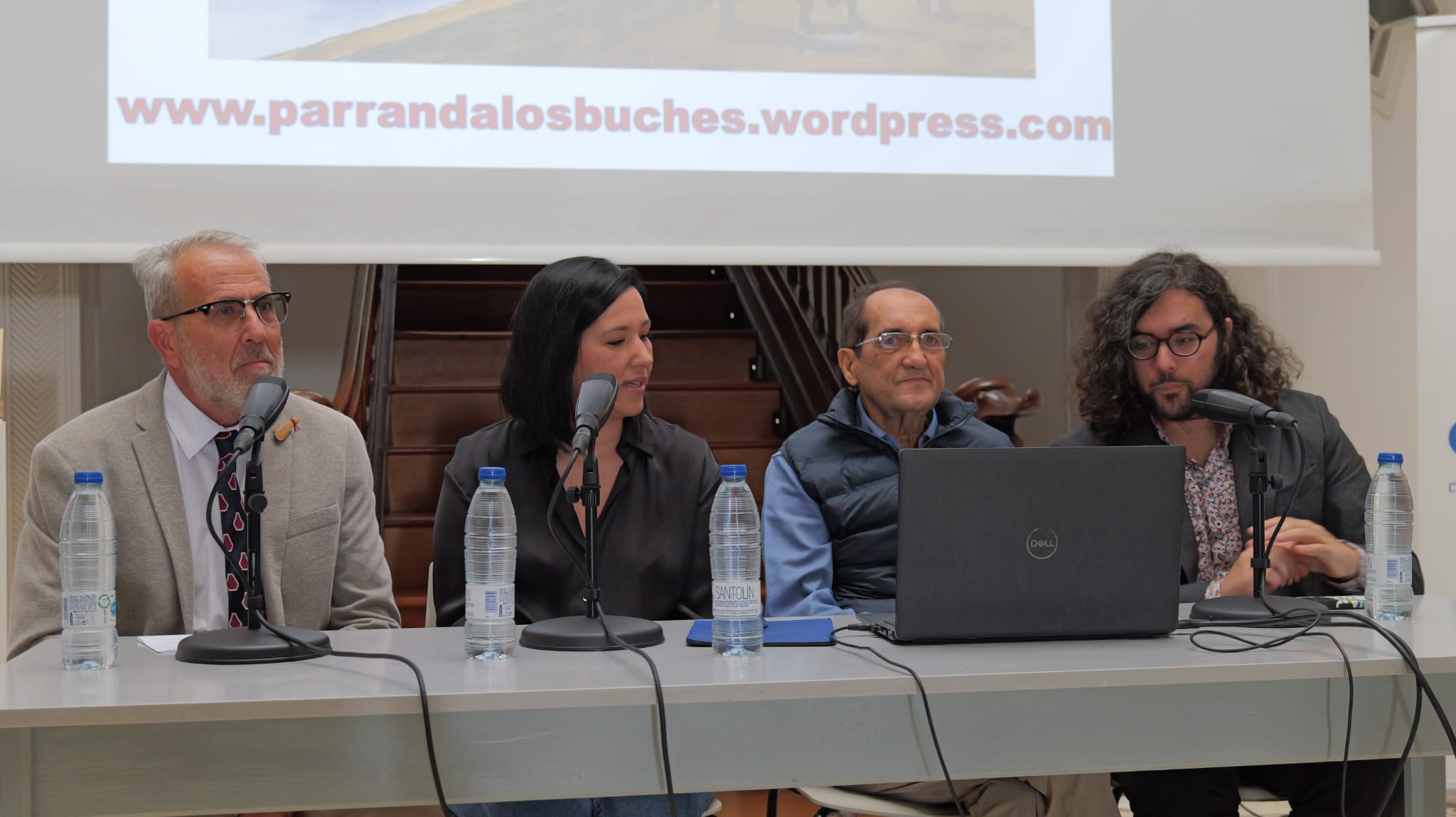 Presentación de la página web de La Parranda de Buches