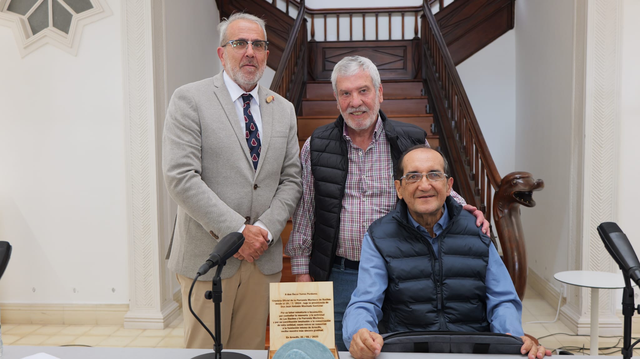 Presentación de la página web de La Parranda de Buches