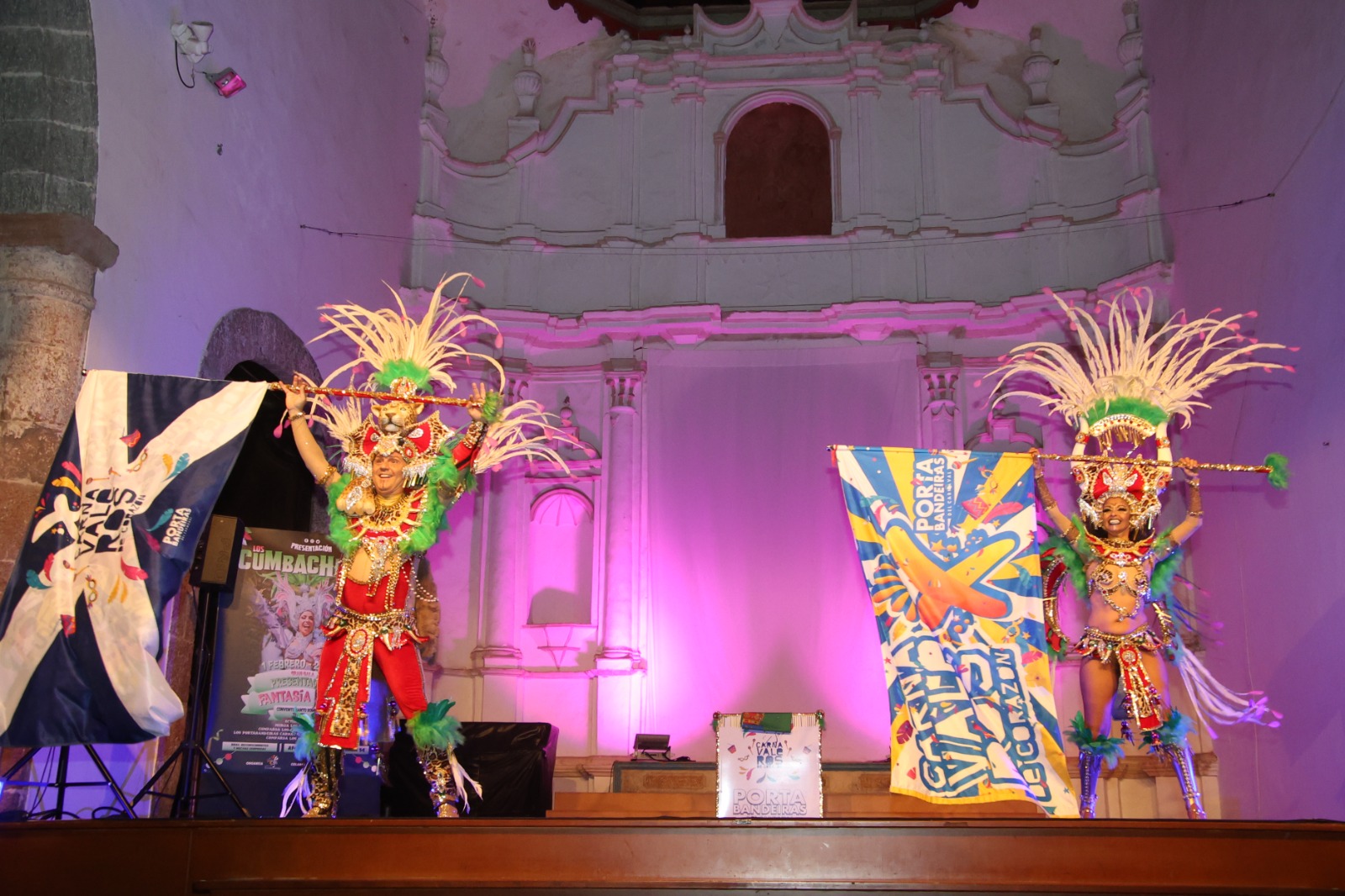 Presentación de la comparsa Los Cumbacheros, 2025 Presentación de la comparsa Los Cumbacheros, 2025