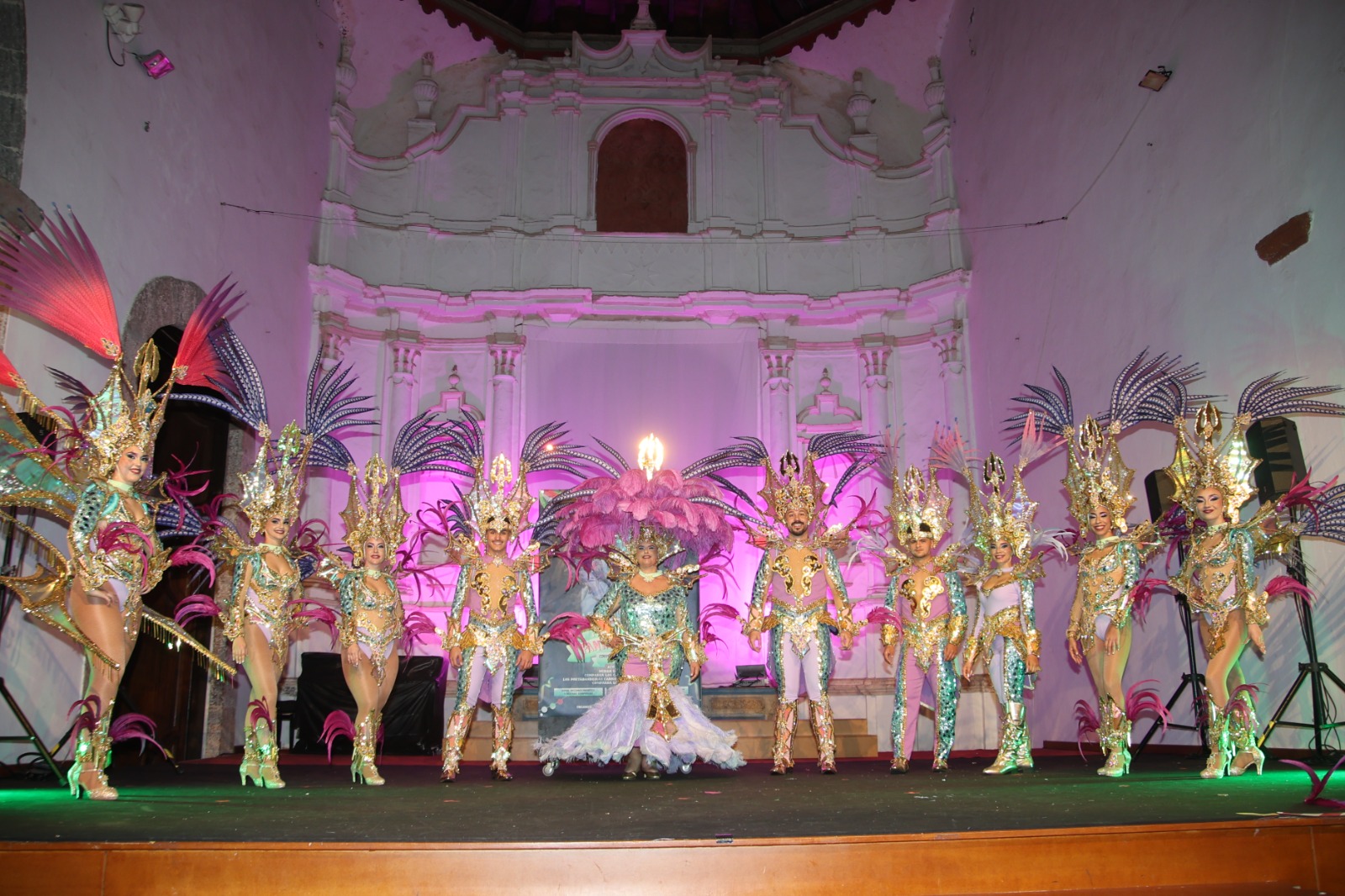 Presentación de la comparsa Los Cumbacheros, 2025 Presentación de la comparsa Los Cumbacheros, 2025