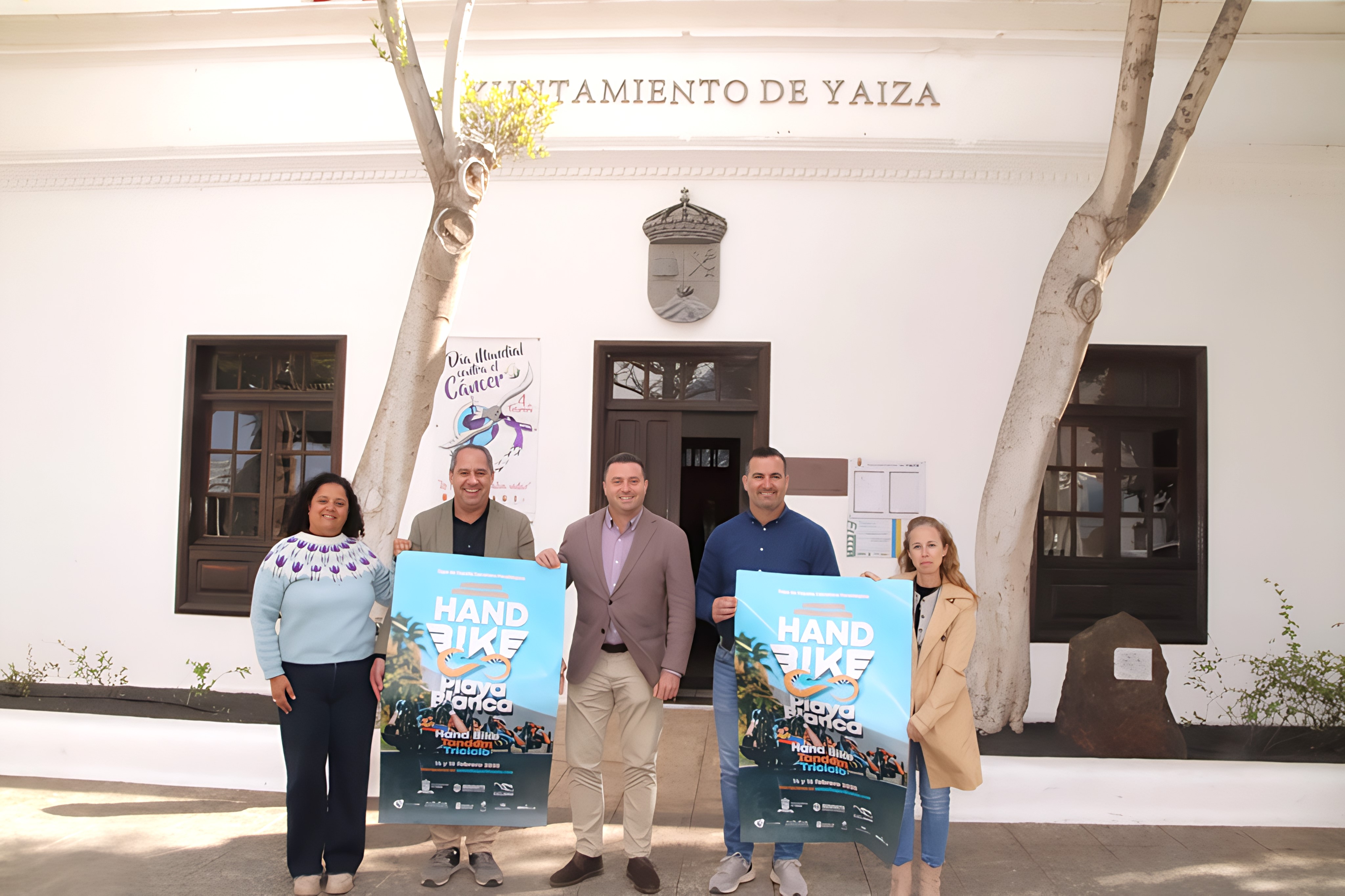 Presentación de la 'Handbike International Lanzarote'.