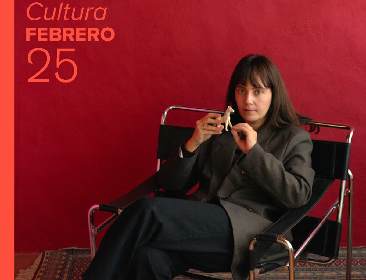 Portada de la agenda cultural de febrero