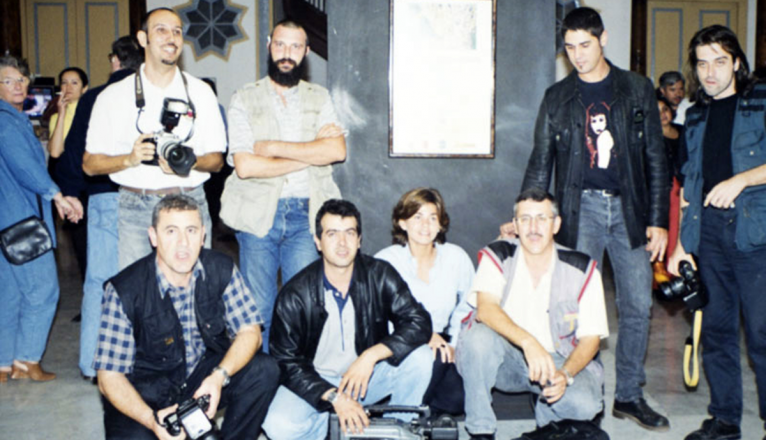 Varios fotoperiodistas, entre los que figuran José Luis Carrasco, Jesús Porteros, Pepe Vera o Jesús Betancort