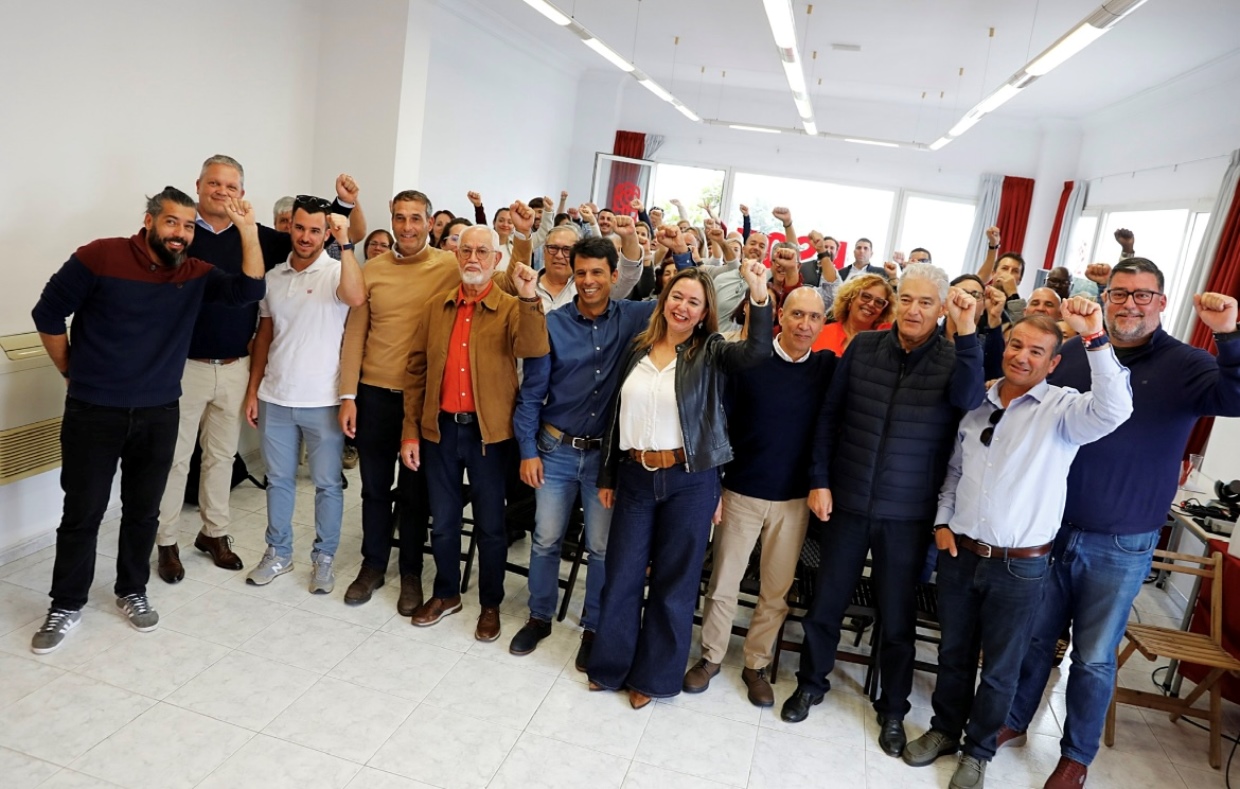 María Dolores Corujo presenta su candidatura a la Secretaría General del PSOE de Lanzarote