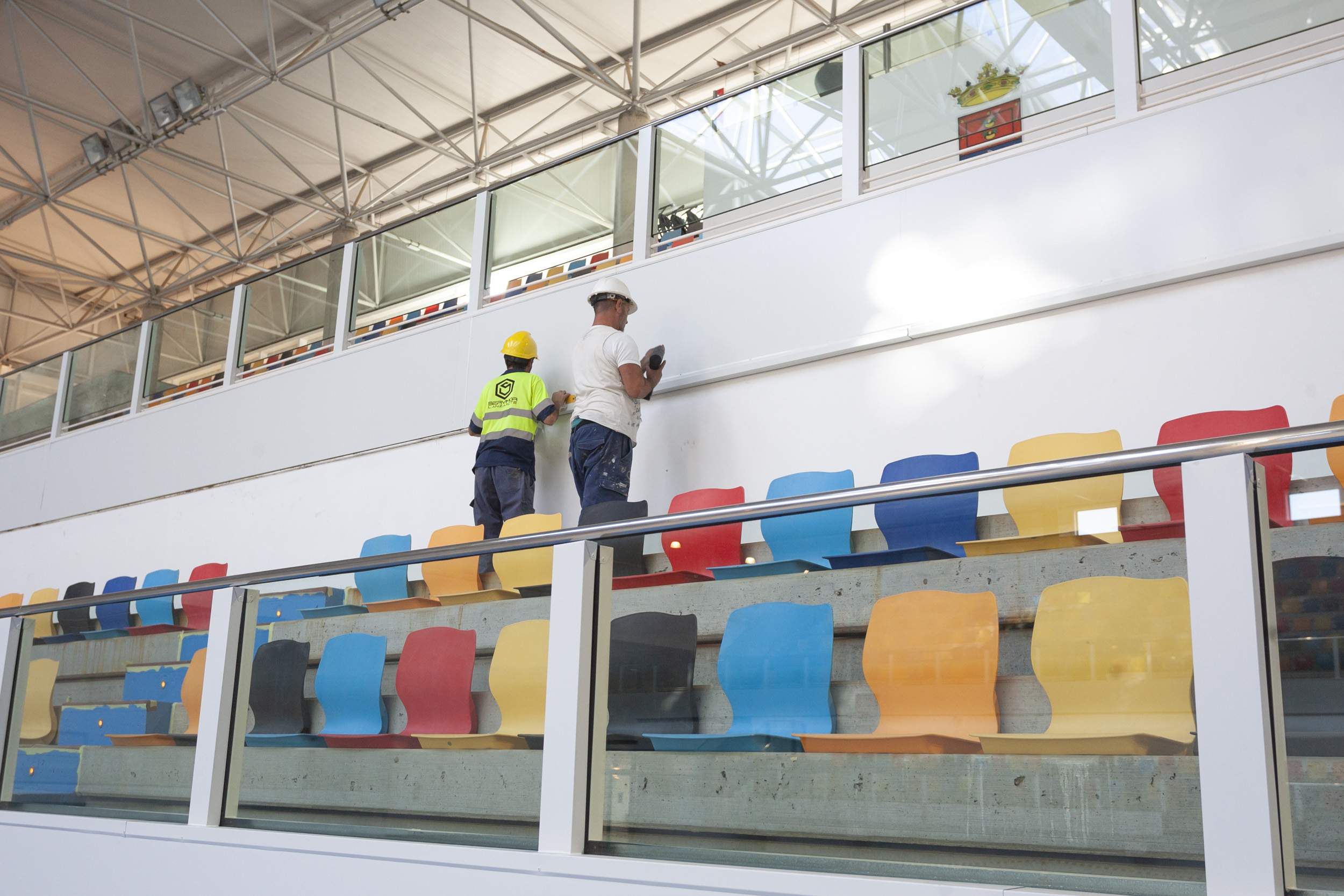 Pabellón de Argana Alta. Foto: Juan Mateos. Pabellón de Argana Alta. Foto: Juan Mateos.