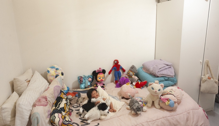 Interior of one of the houses affected by the evictions. Photo: Juan Mateos. Interior of one of the houses affected by the evictions. Photo: Juan Mateos.