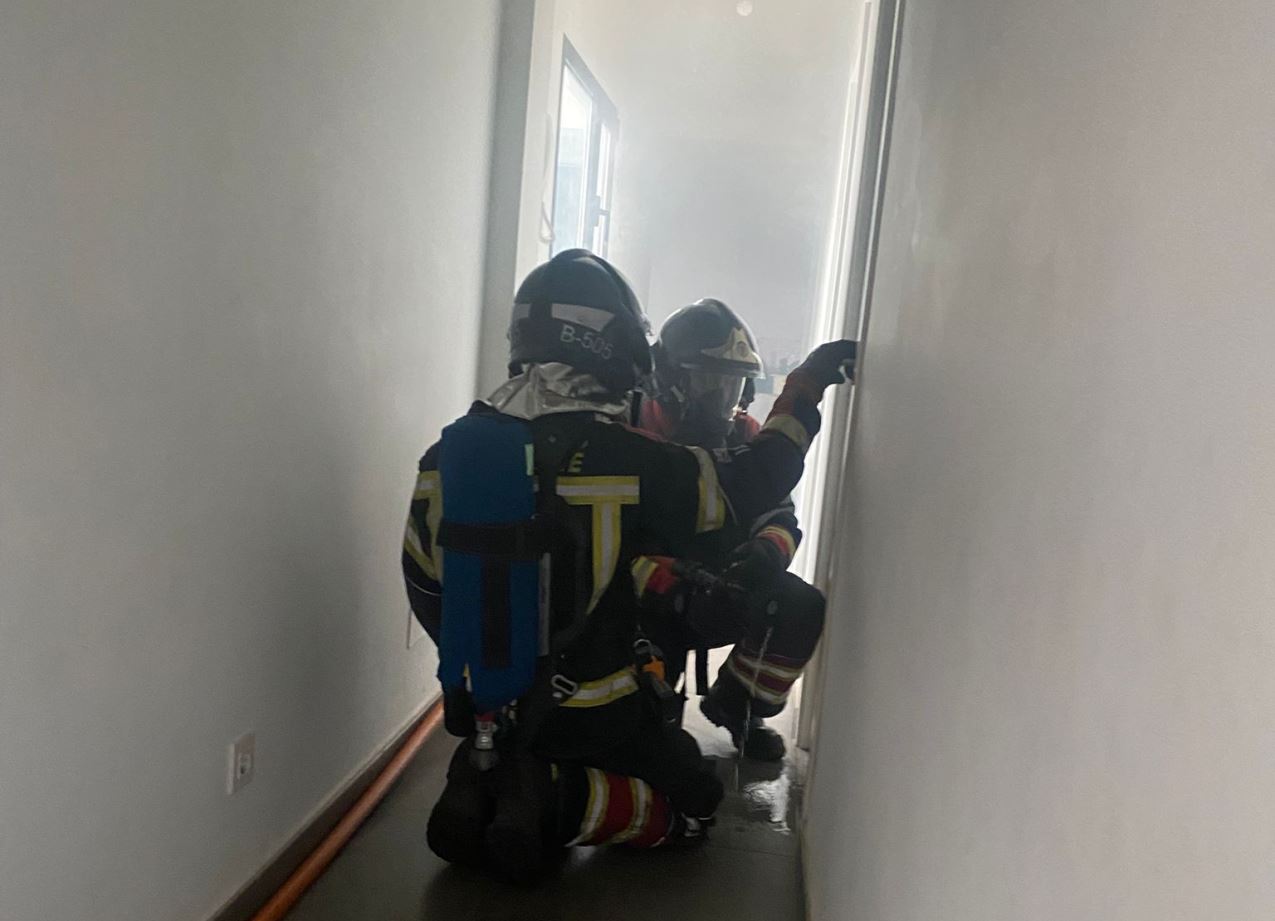 Incendio en una vivienda en Arrecife