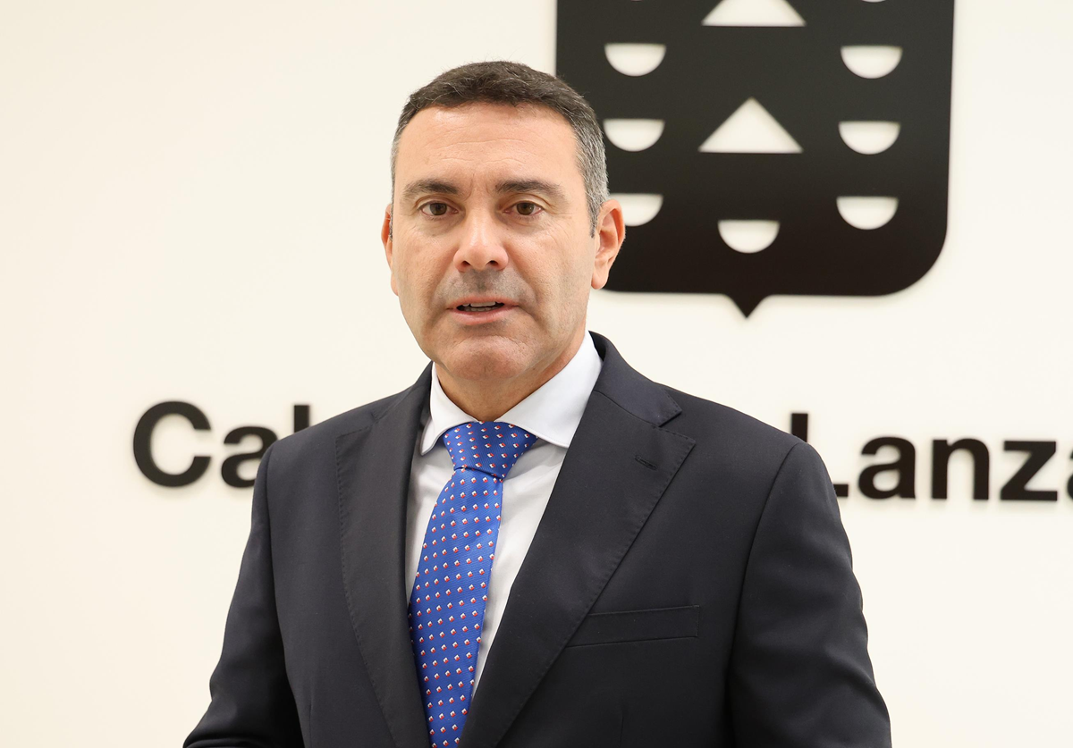 Oswaldo Betancort, presidente del Cabildo de Lanzarote