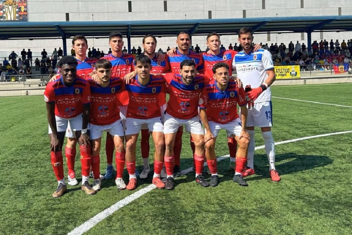UD Las Palmas Atlético frente al UD Lanzarote.