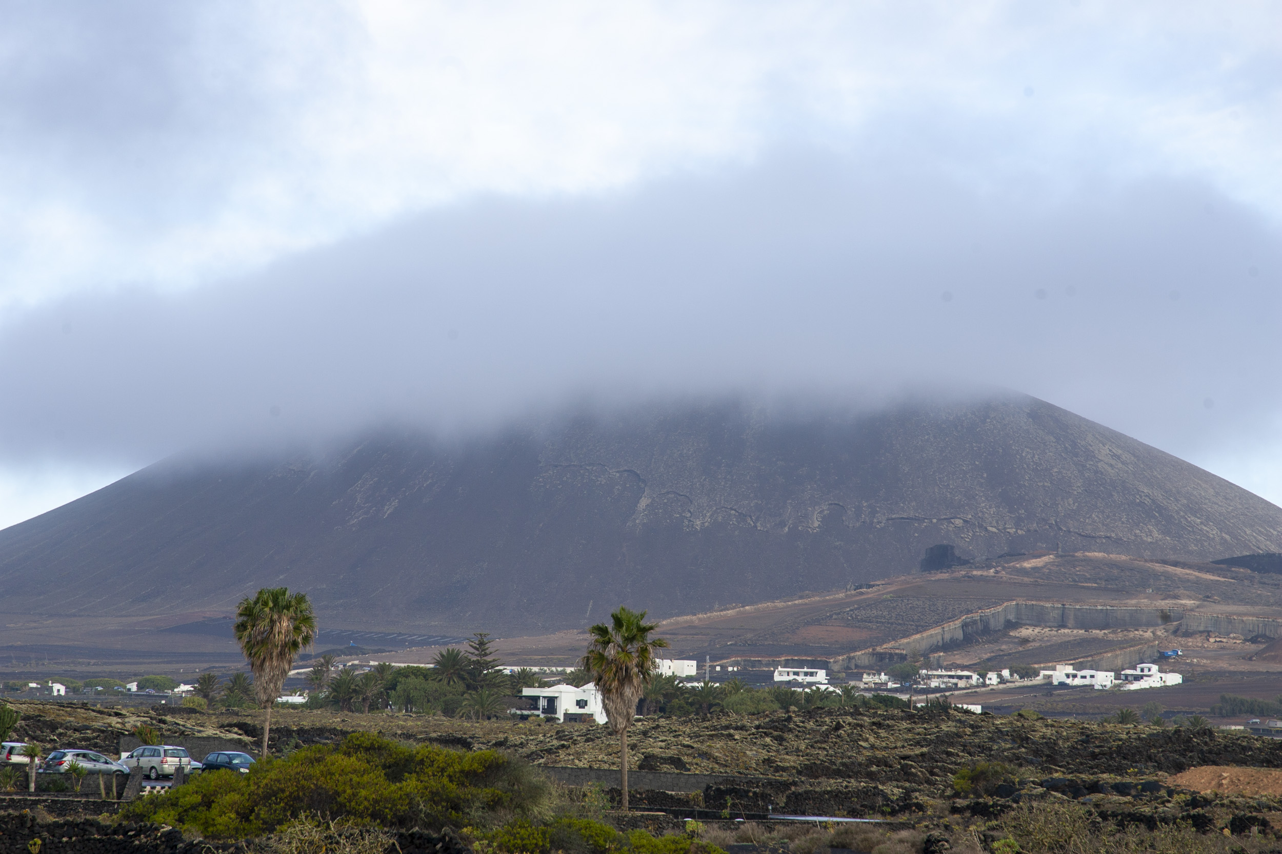 Lluvia en Lanzarote. Foto: Juan Mateos.