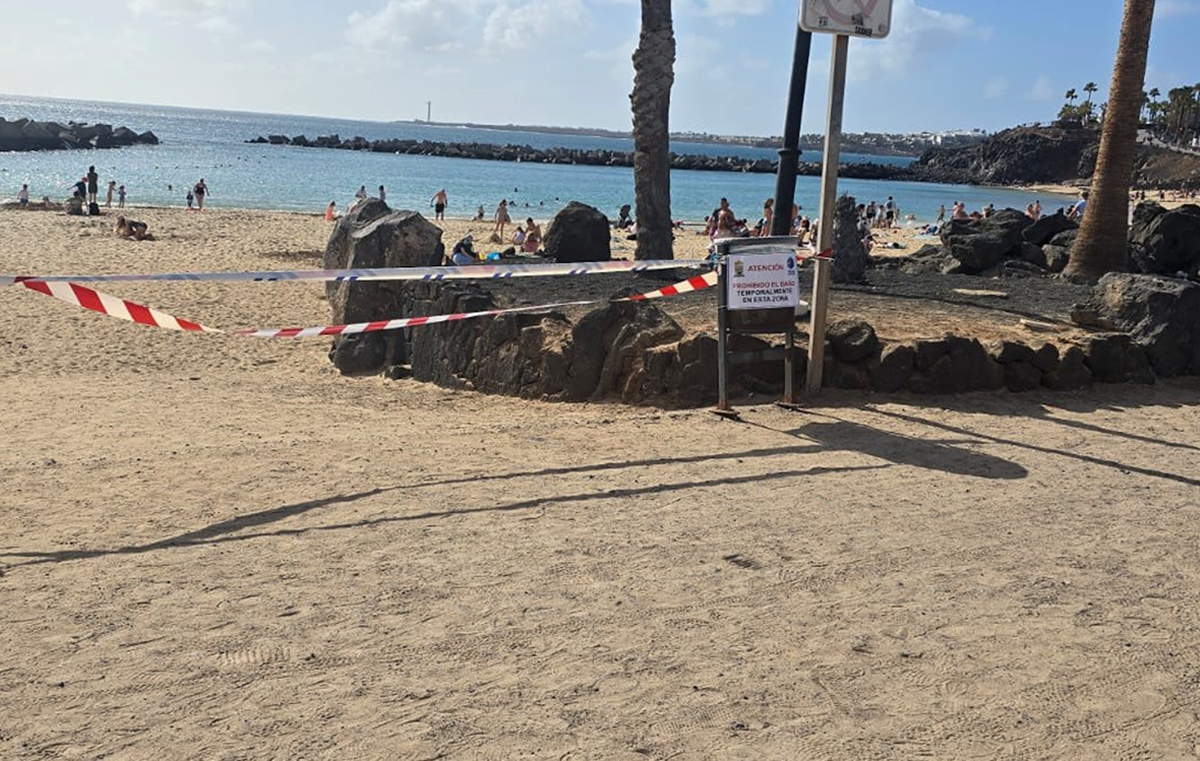 Cierre de la Playa Flamingo este miércoles