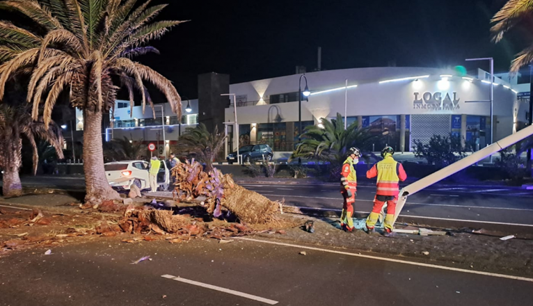 Desperfectos causados por el accidente Desperfectos causados por el accidente