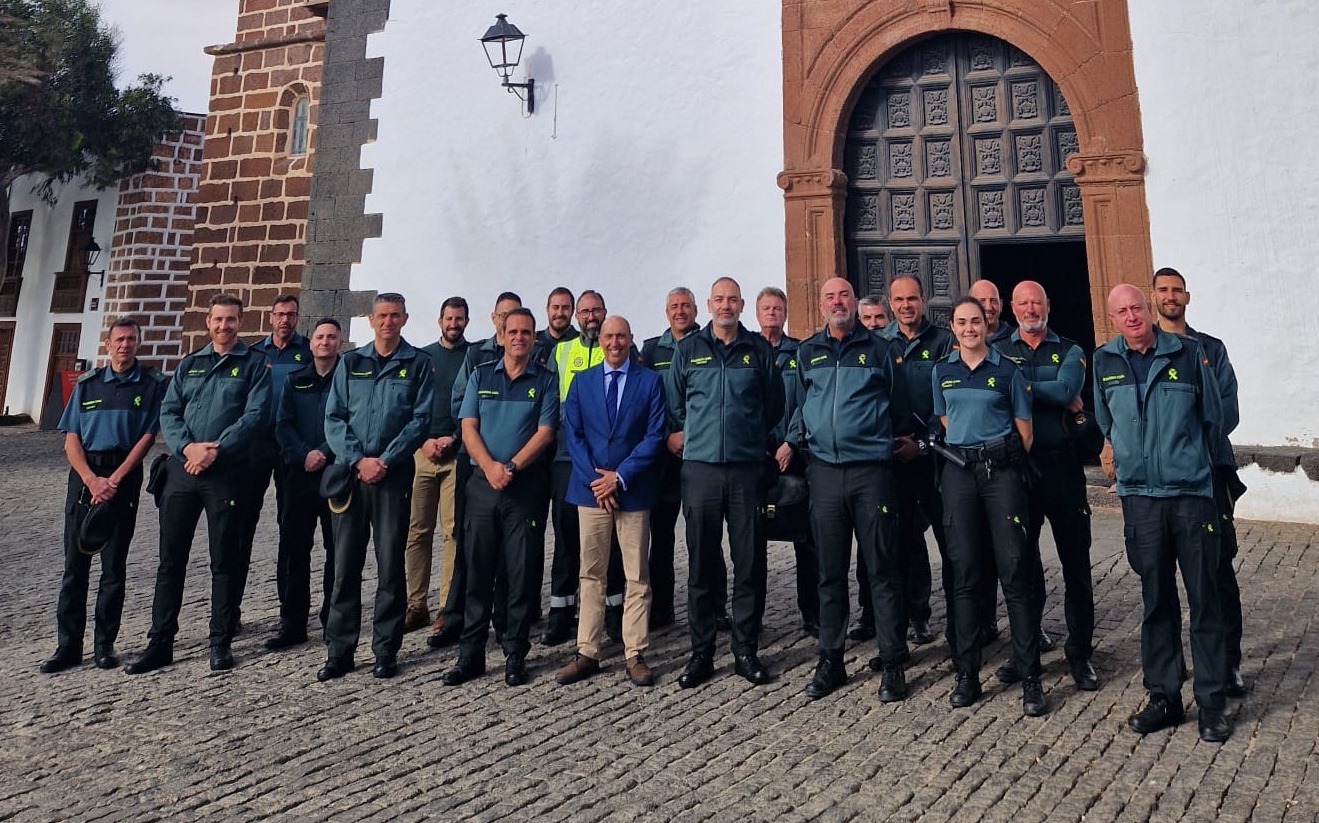 Reunión de la Guardia Civil para reforzar la seguridad en la isla