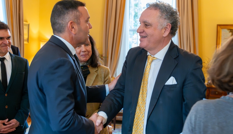 Reunion con Adrian Dunne, Chief Operating Officer de Aer Lingus aerolinea nacional