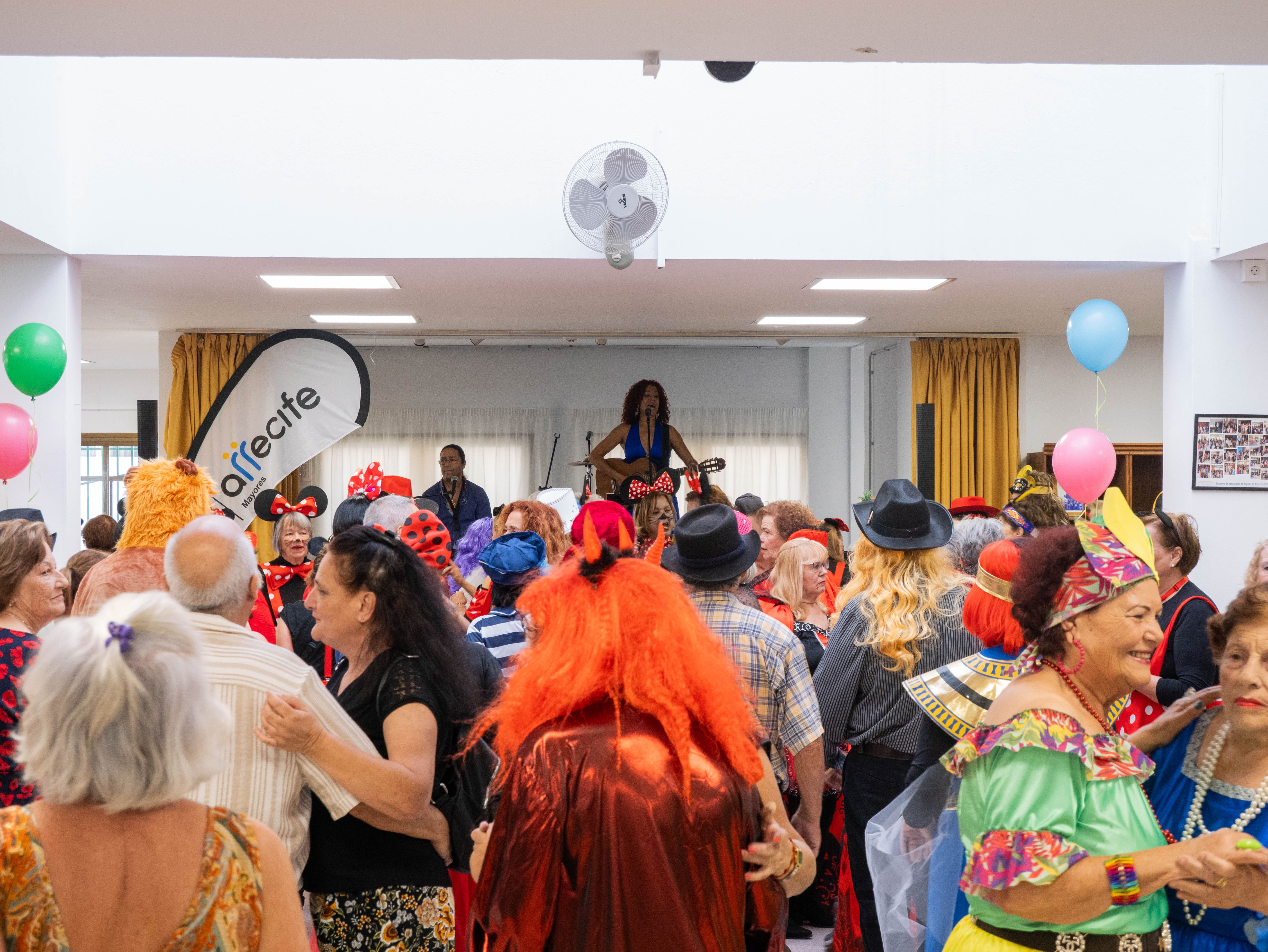 Baile de mascaritas del Carnaval de Arrecife