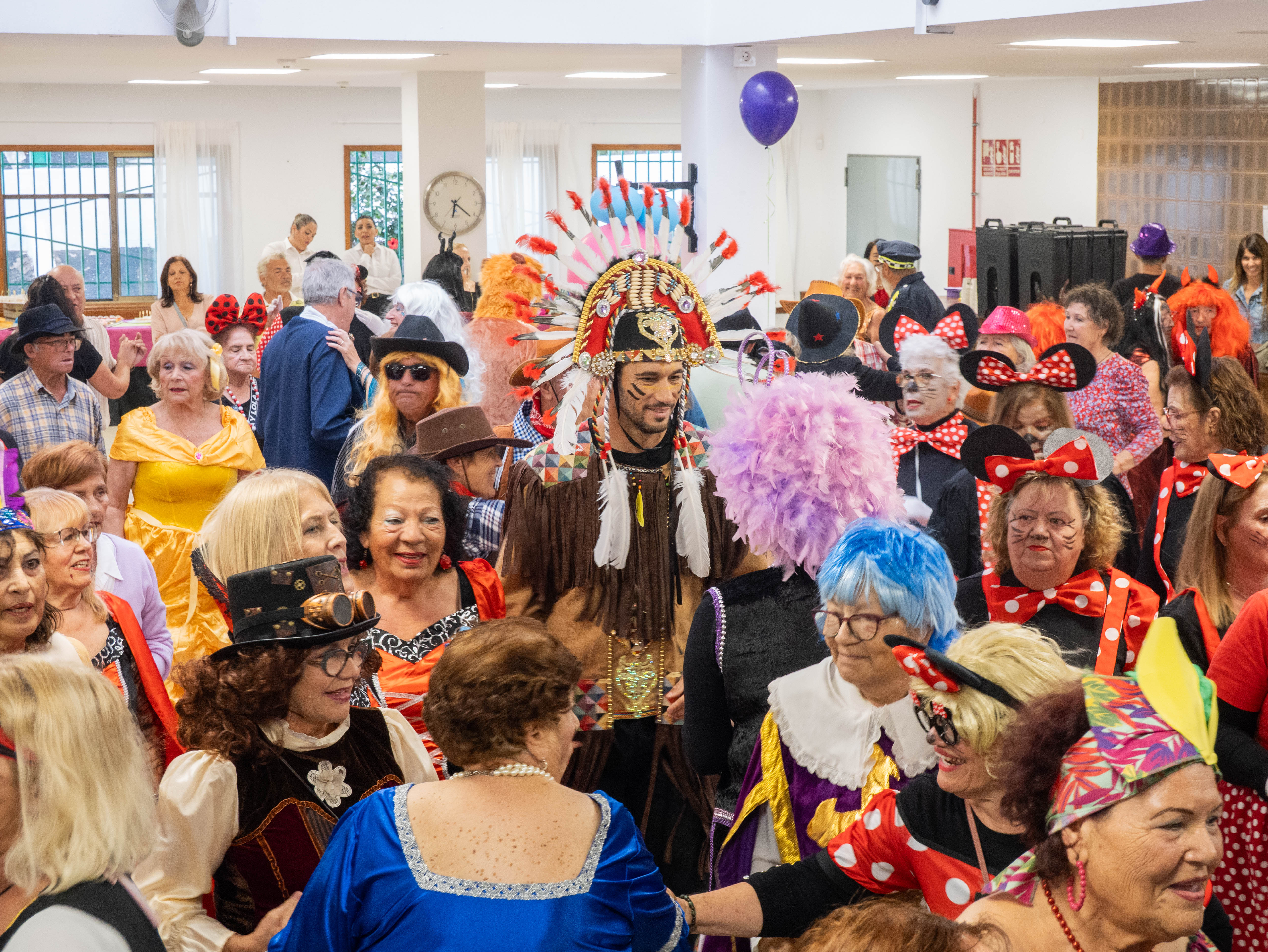 Baile de mascaritas del Carnaval de Arrecife