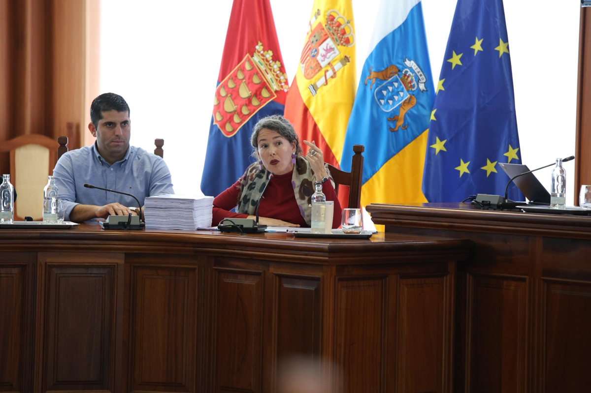 Ariagona González, portavoz del PSOE