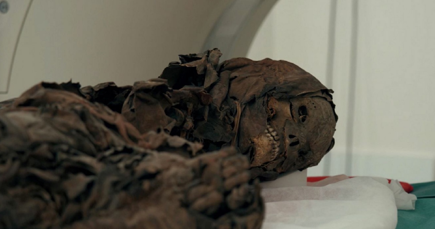 Una momia guanche en una imagen de archivo. Foto: RTVE.