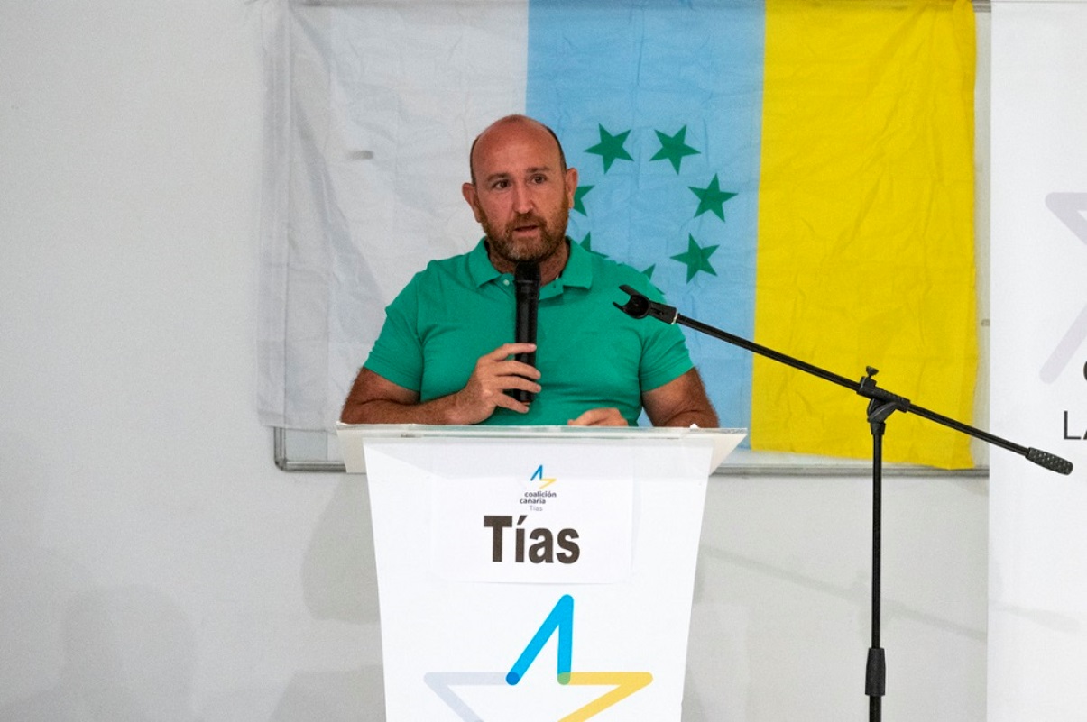 Amado Vizcaíno, concejal de CC en Tías
