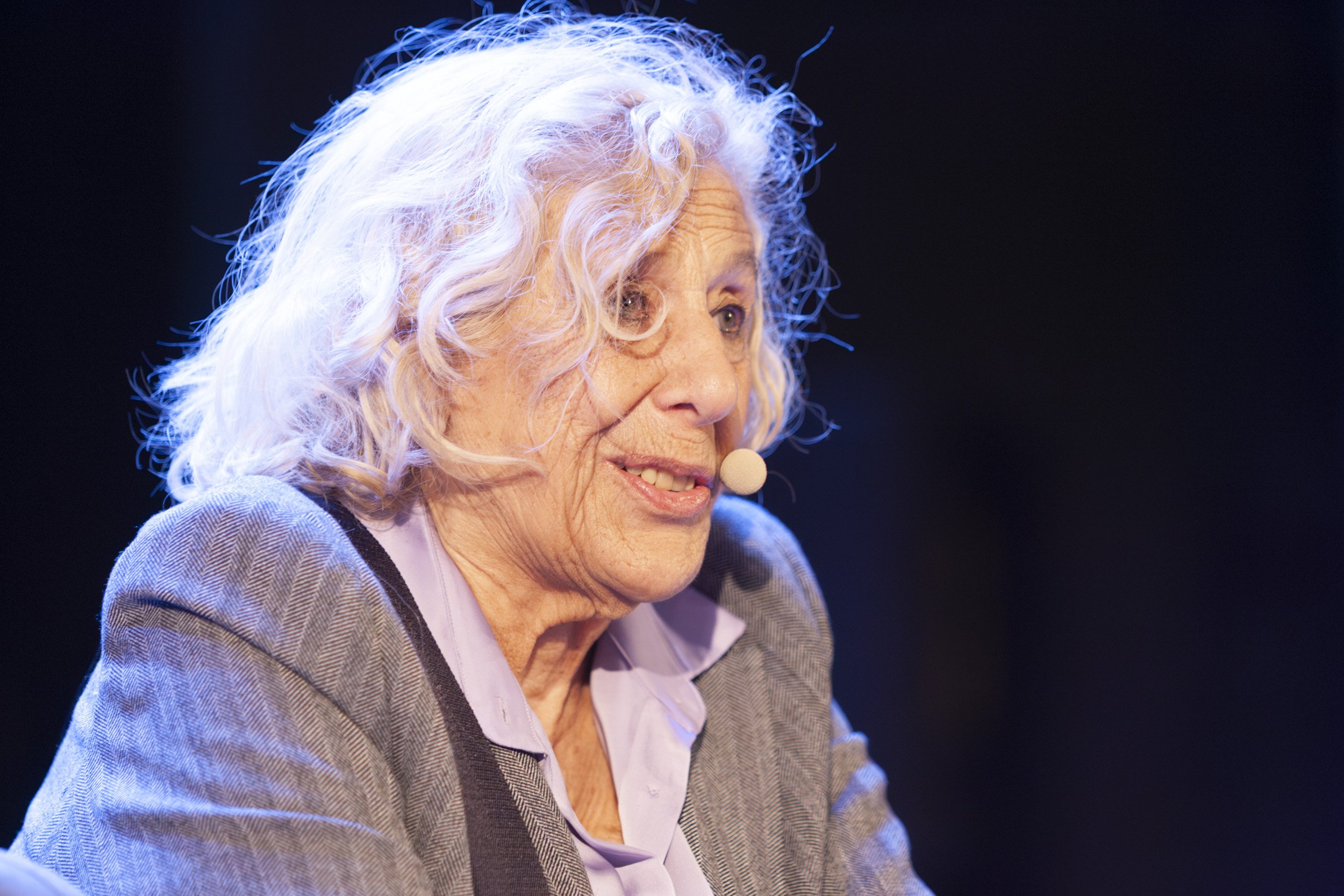 Manuela Carmena durante su visita a Lanzarote. Manuela Carmena durante su visita a Lanzarote.