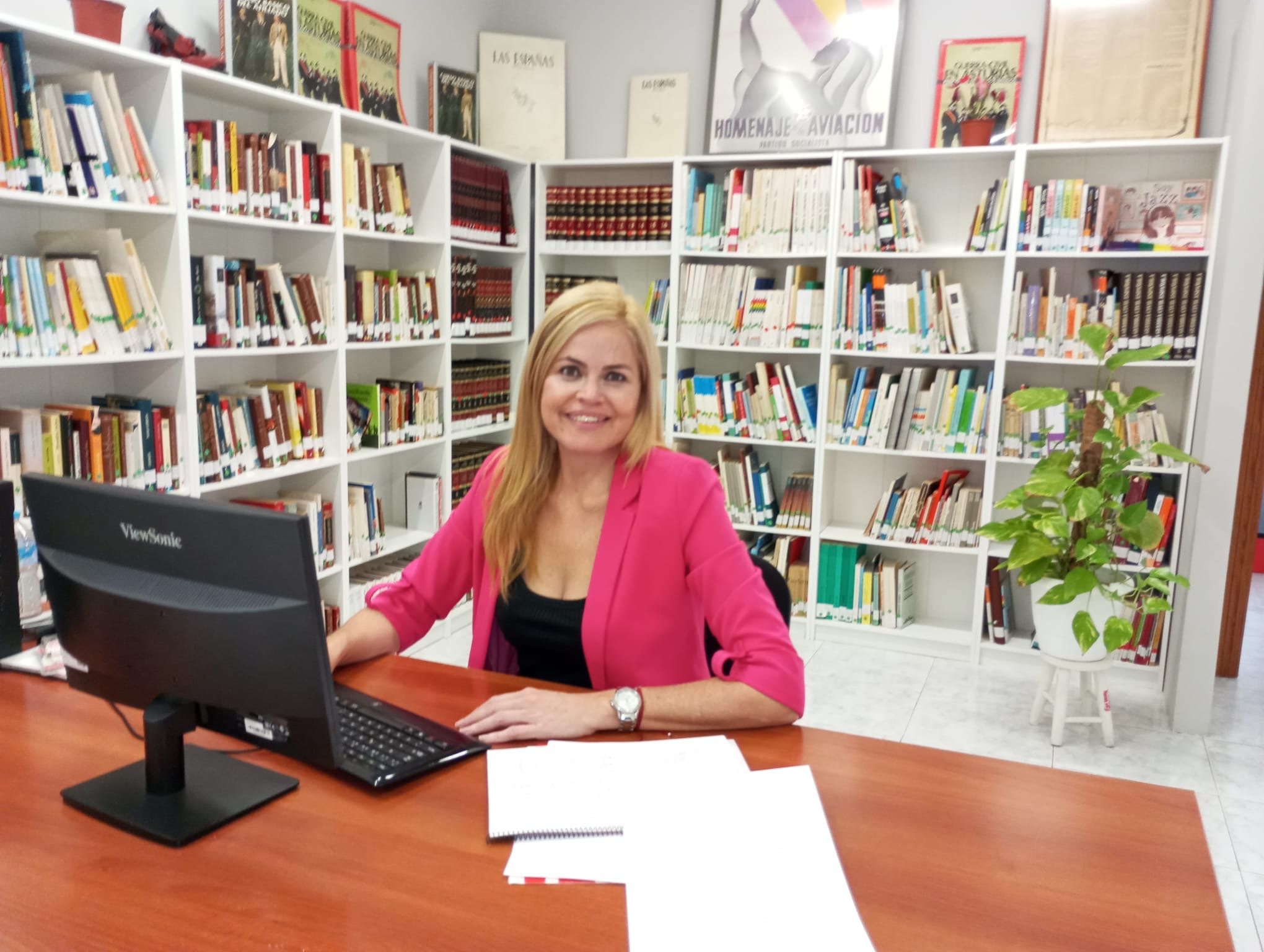 Cristina Duque, portavoz de la Ejecutiva Insular del PSOE de Lanzarote