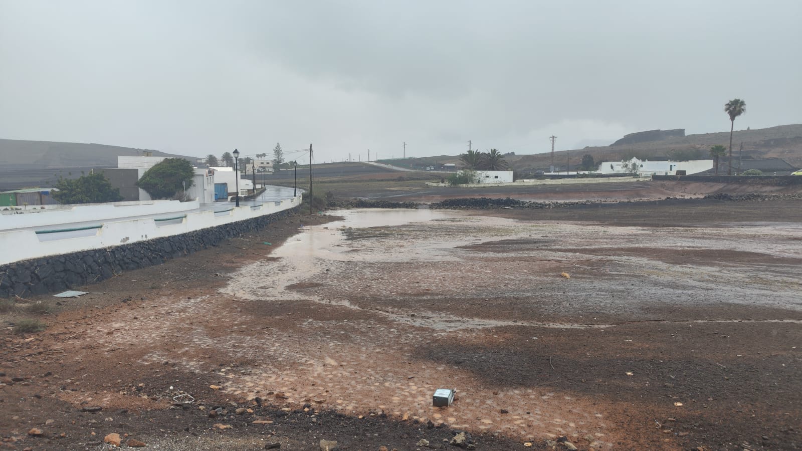 Lluvia en Lanzarote