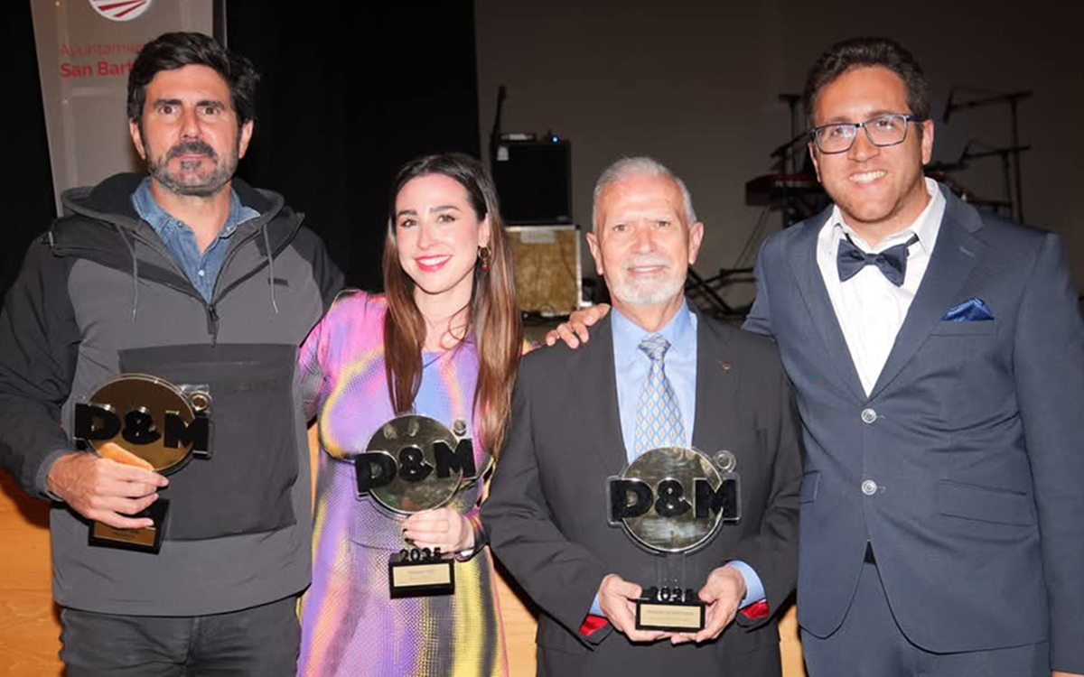 Galardonados de los 'Premios D&M' 