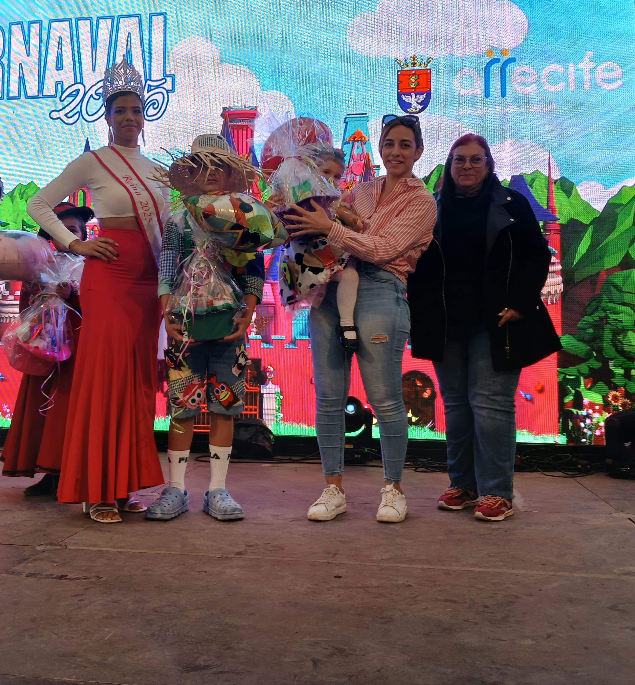 Concurso de disfraces infantil del Carnaval de Arrecife, 2025