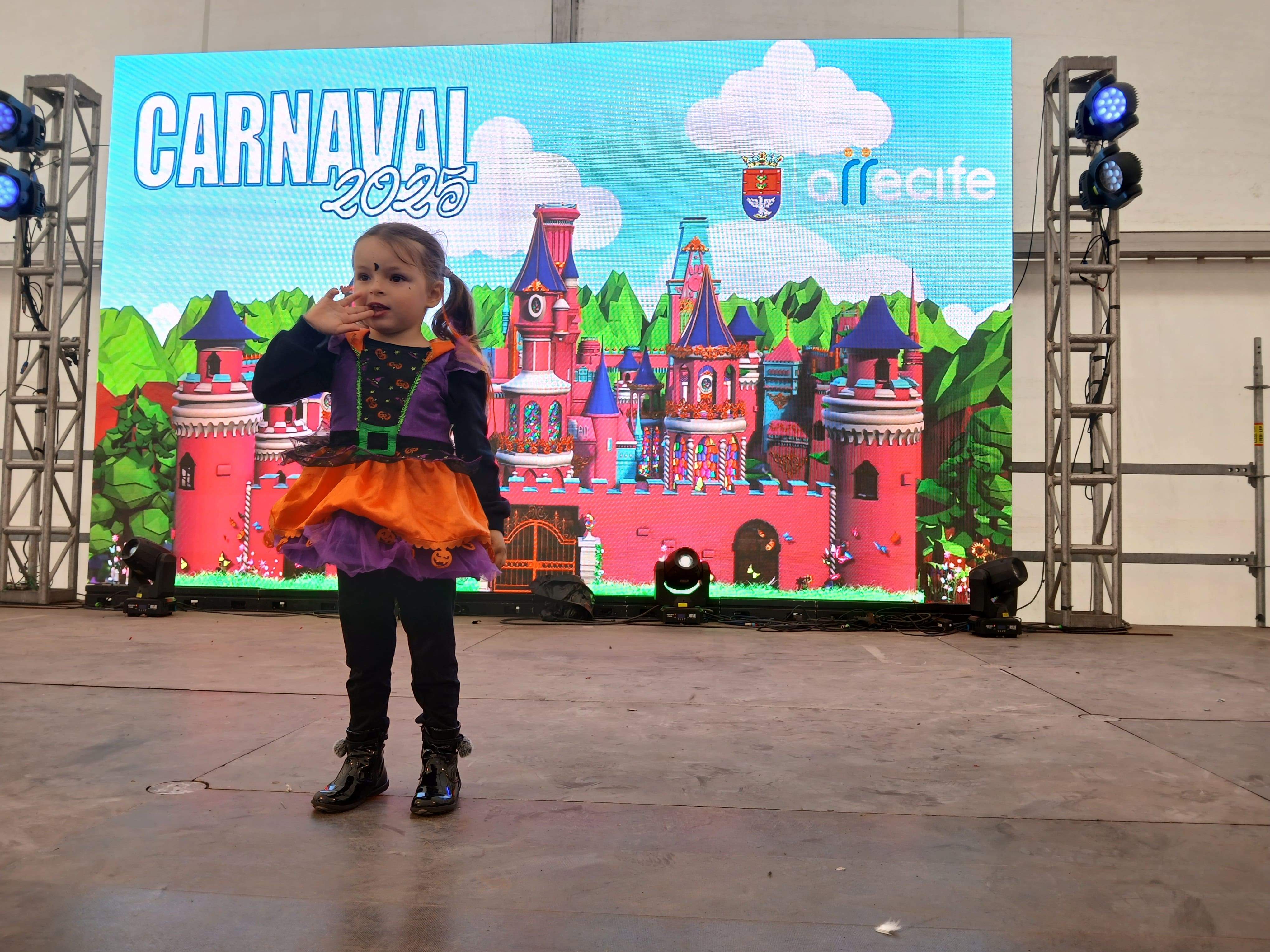 Concurso de disfraces infantil del Carnaval de Arrecife, 2025