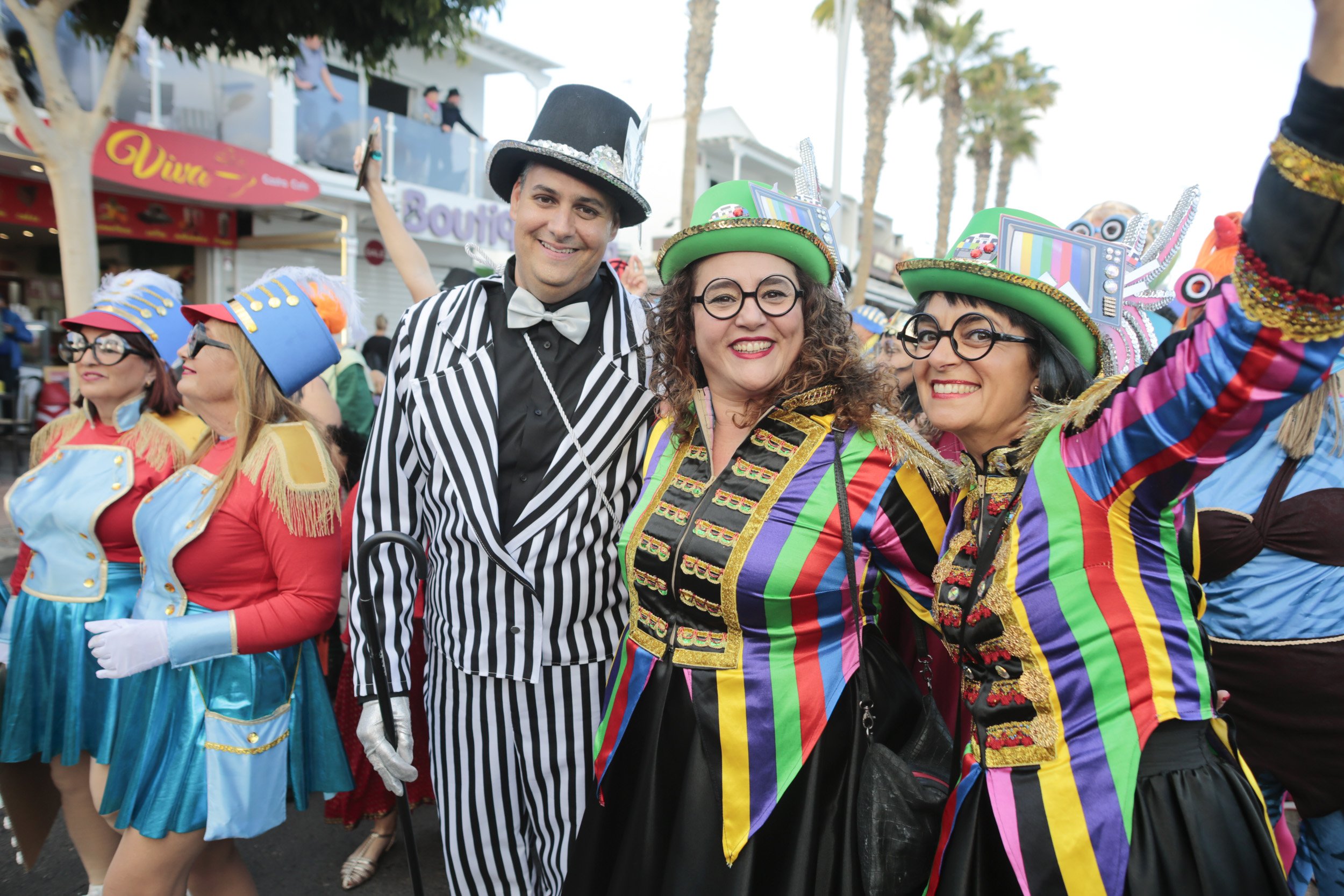 Coso del Carnaval de Puerto del Carmen, 2025 (Fotos: Juan Mateos) Coso del Carnaval de Puerto del Carmen, 2025 (Fotos: Juan Mateos)